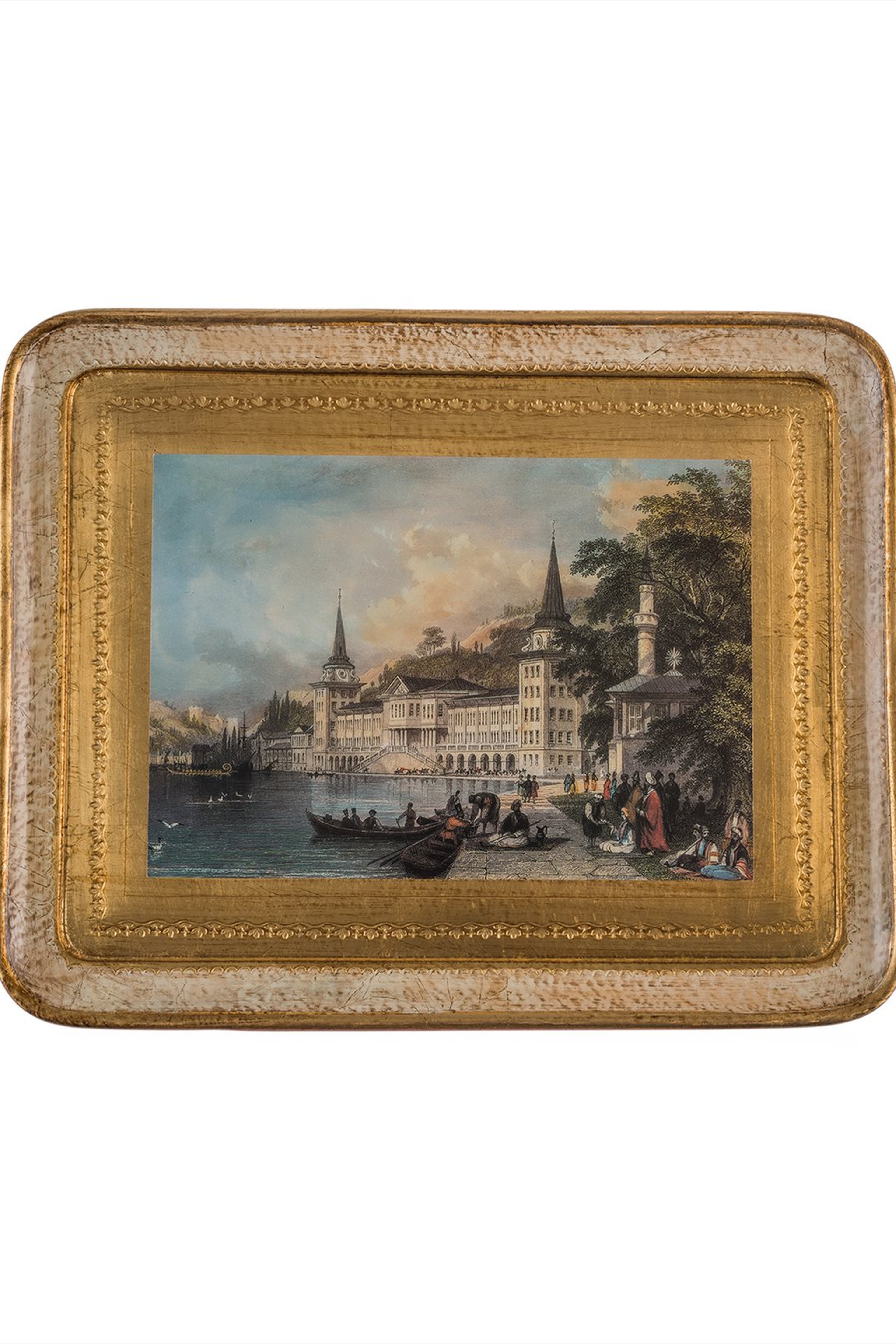 Çengelköy Kulelı Tray 34x42 cm