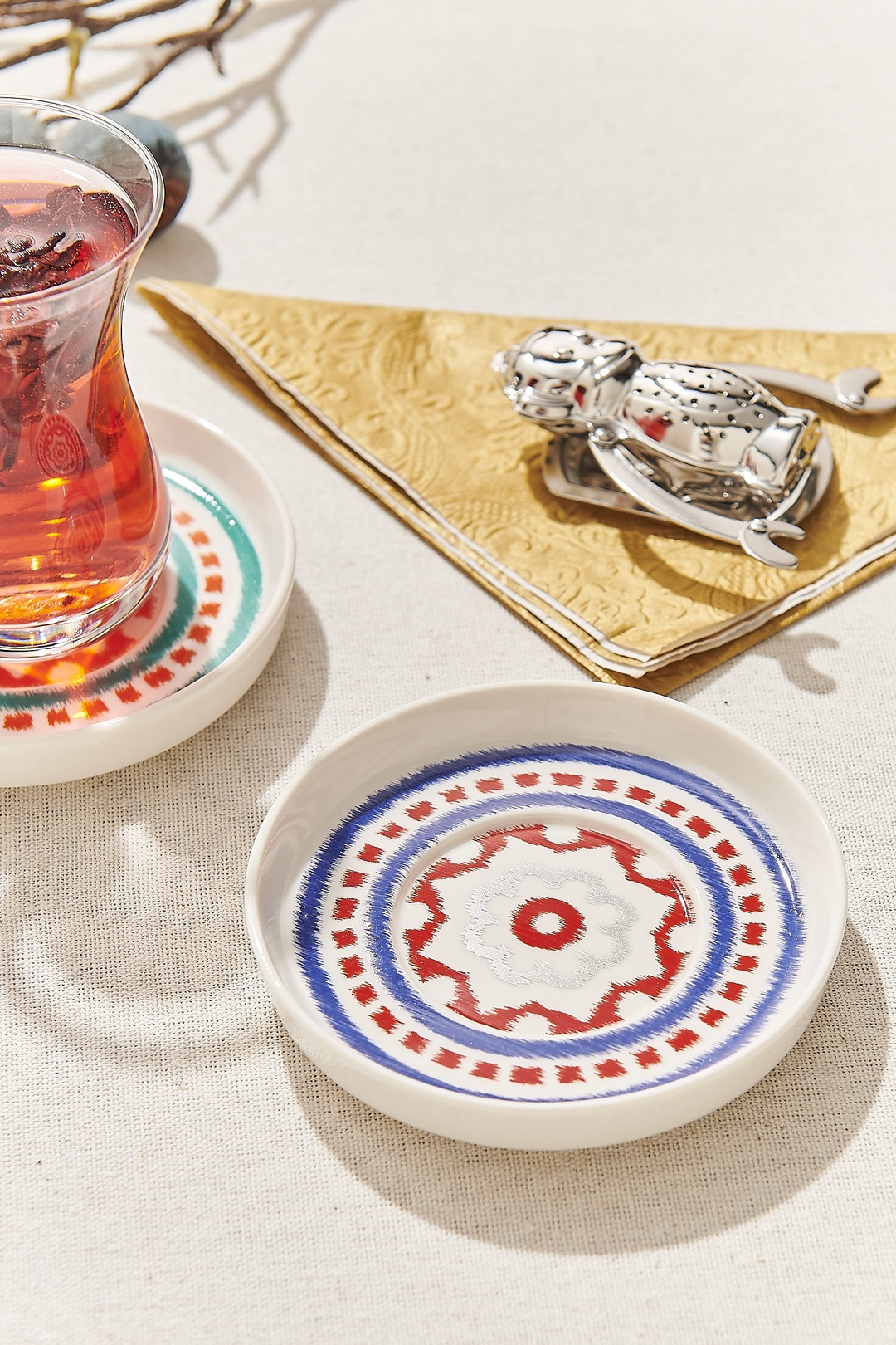 Petal Porselen Çay Tabağı No:1