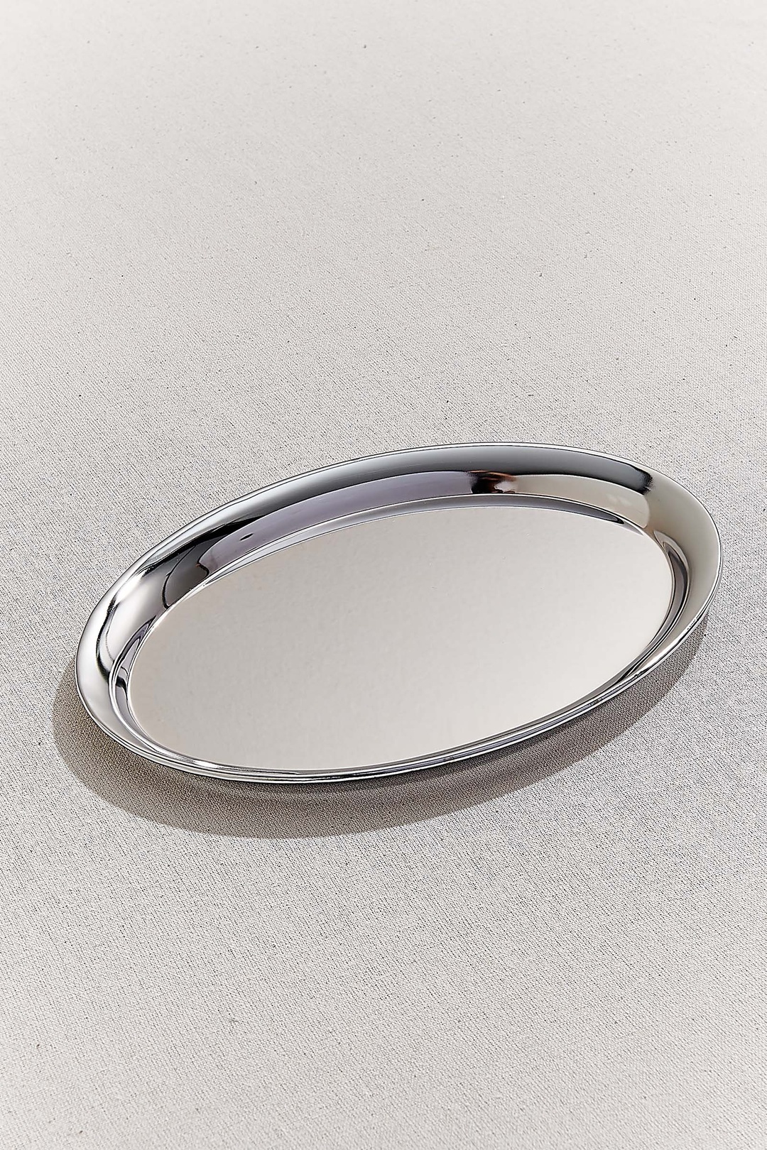 Metal Oval Tepsi 26 cm