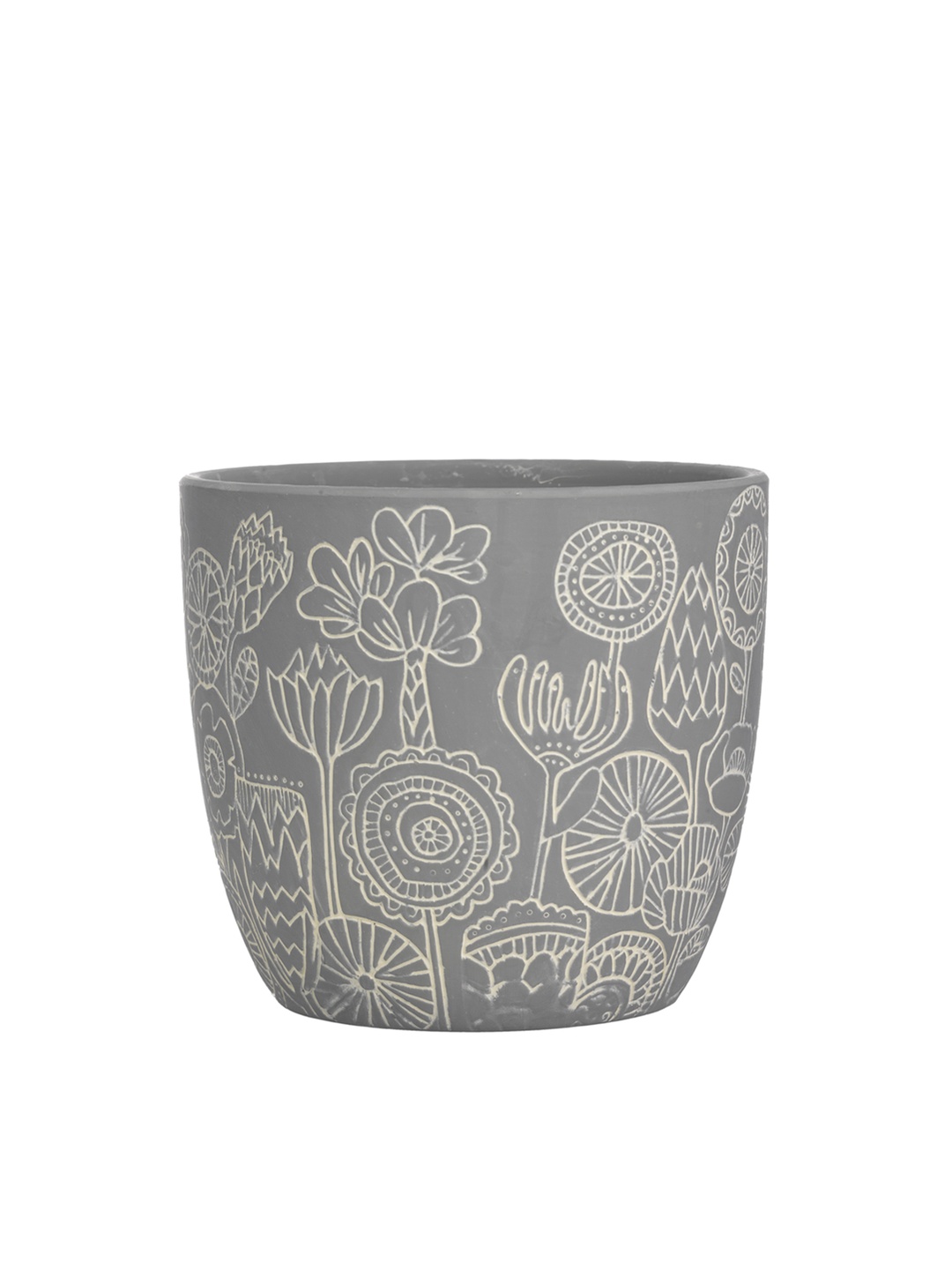 Sketch Beton Saksı M Füme
