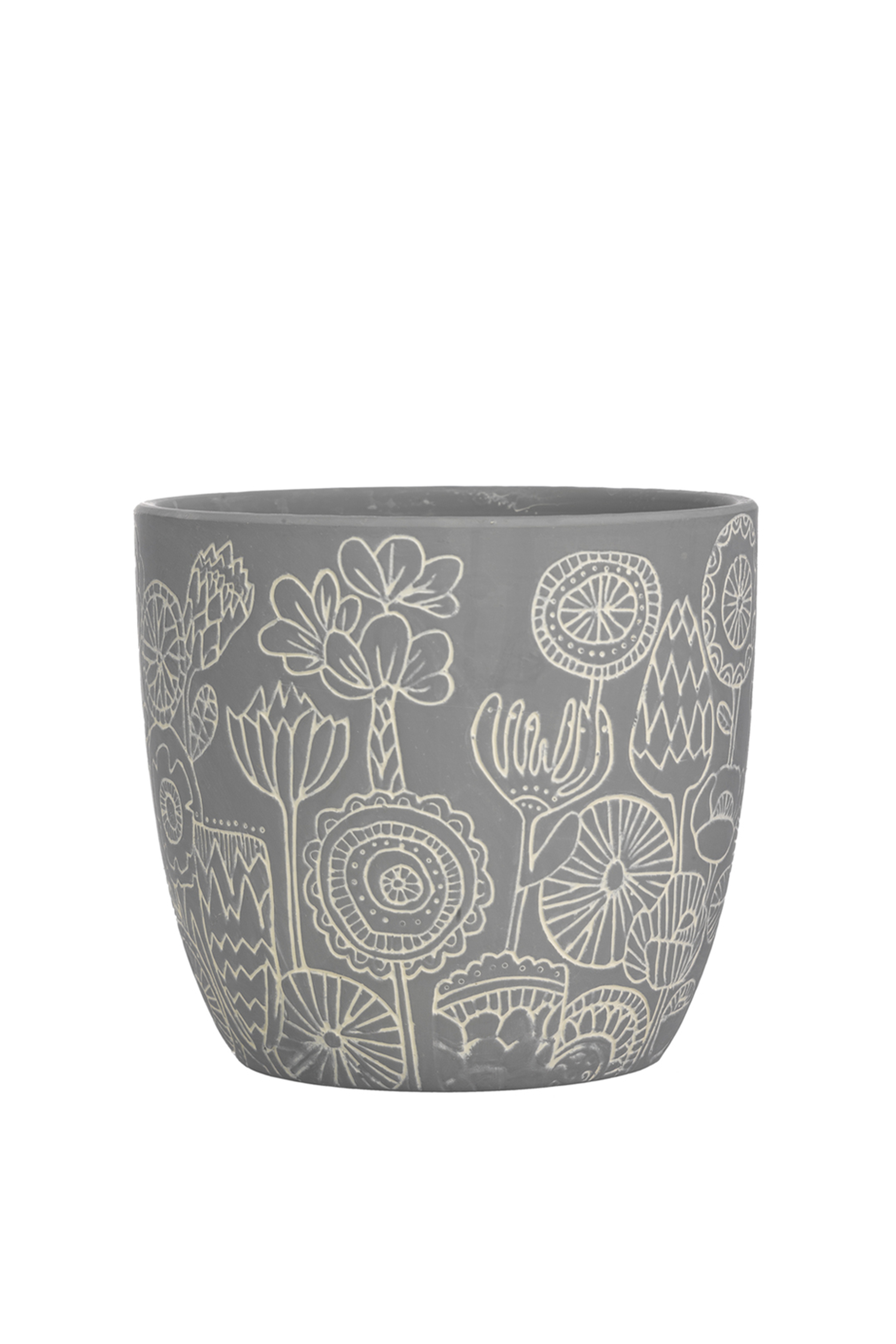 Sketch Beton Saksı M Füme