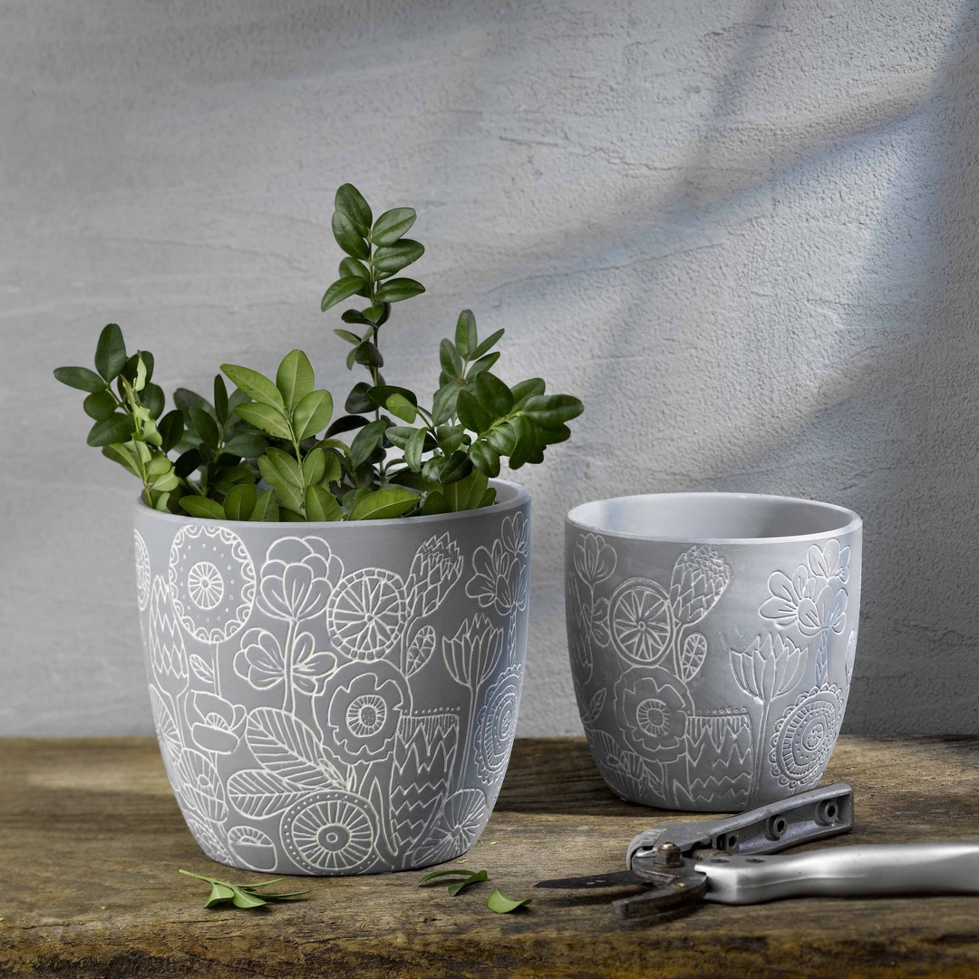 Sketch Beton Saksı M Füme