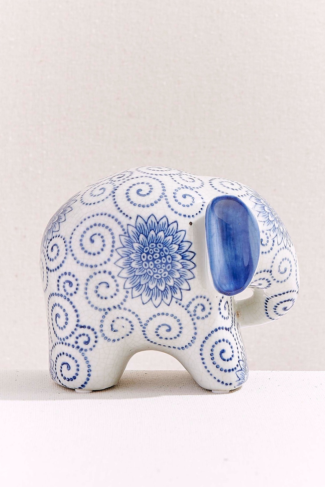 Elephant Porselen Dekoratif Obje S