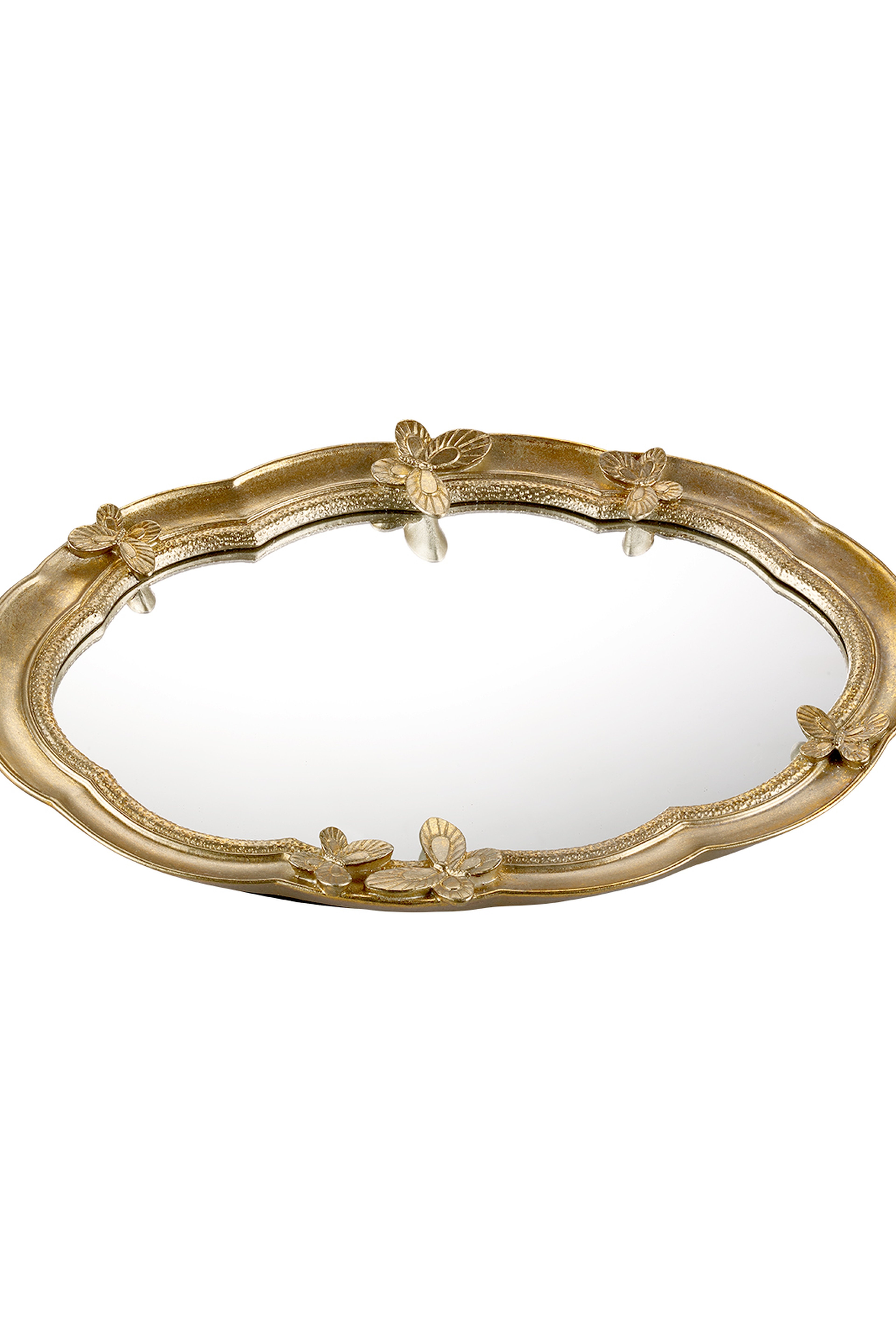 Gold Butterfly Tray