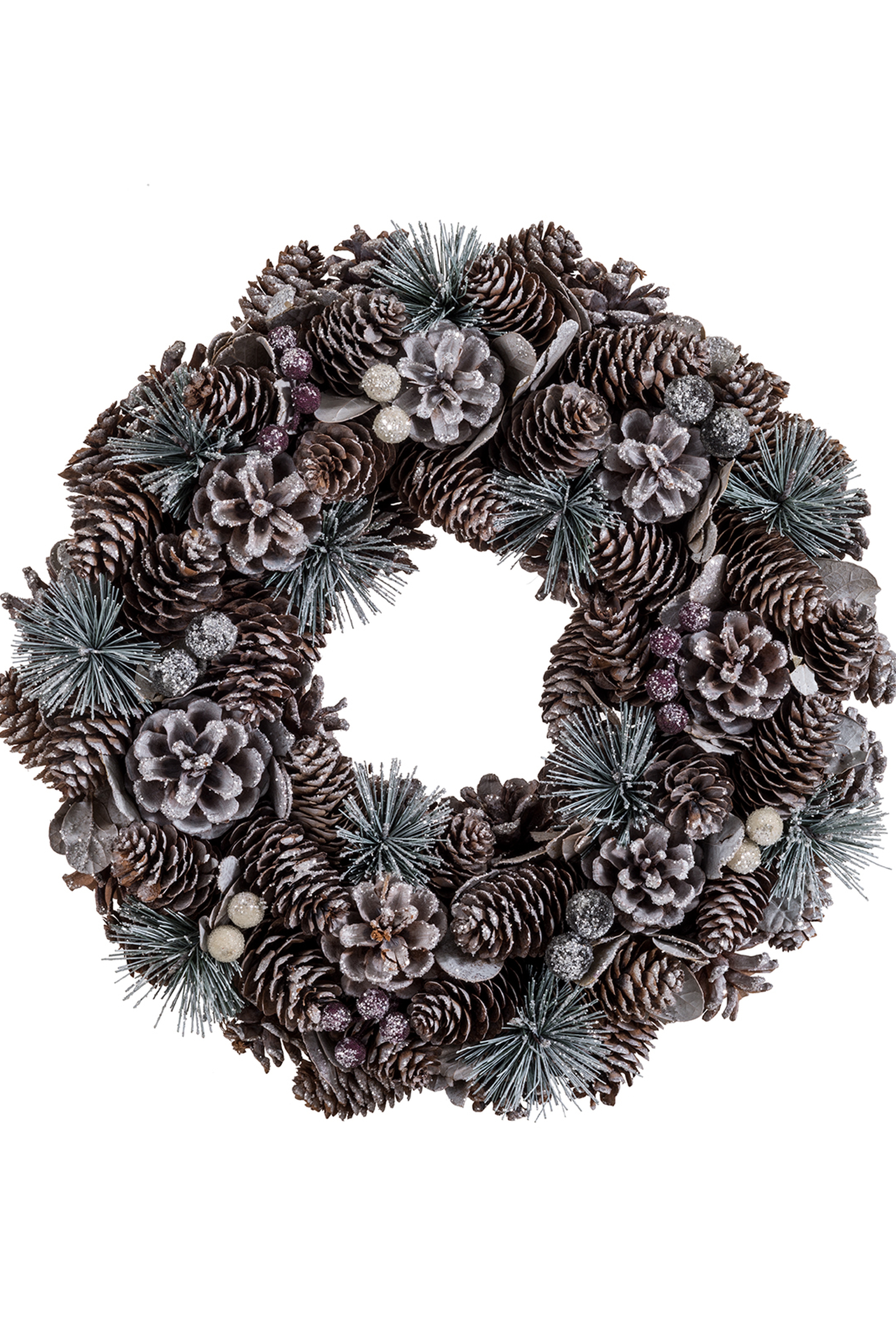 Silver Wreath / Door Ornament