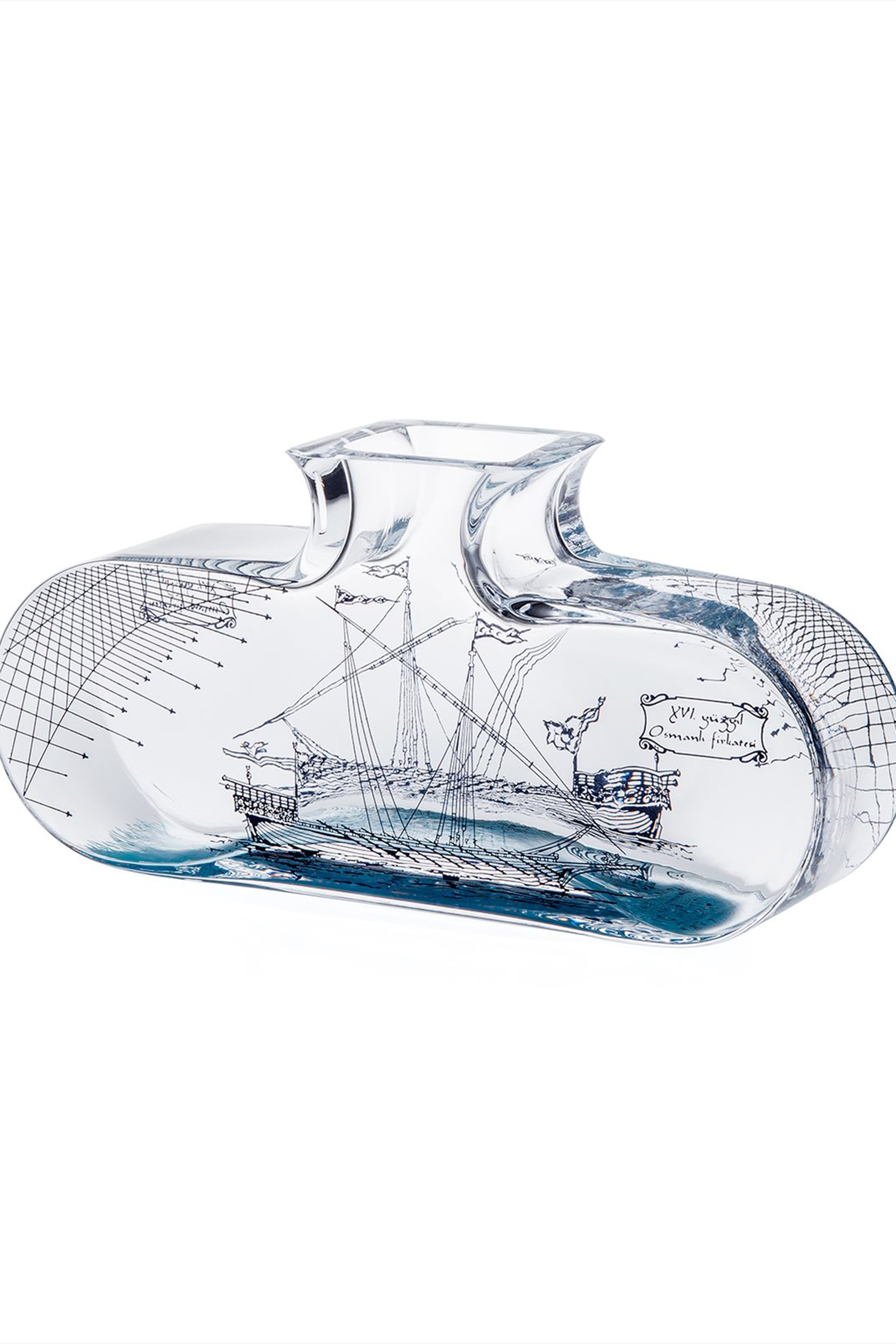 Ottoman Frigate Vase