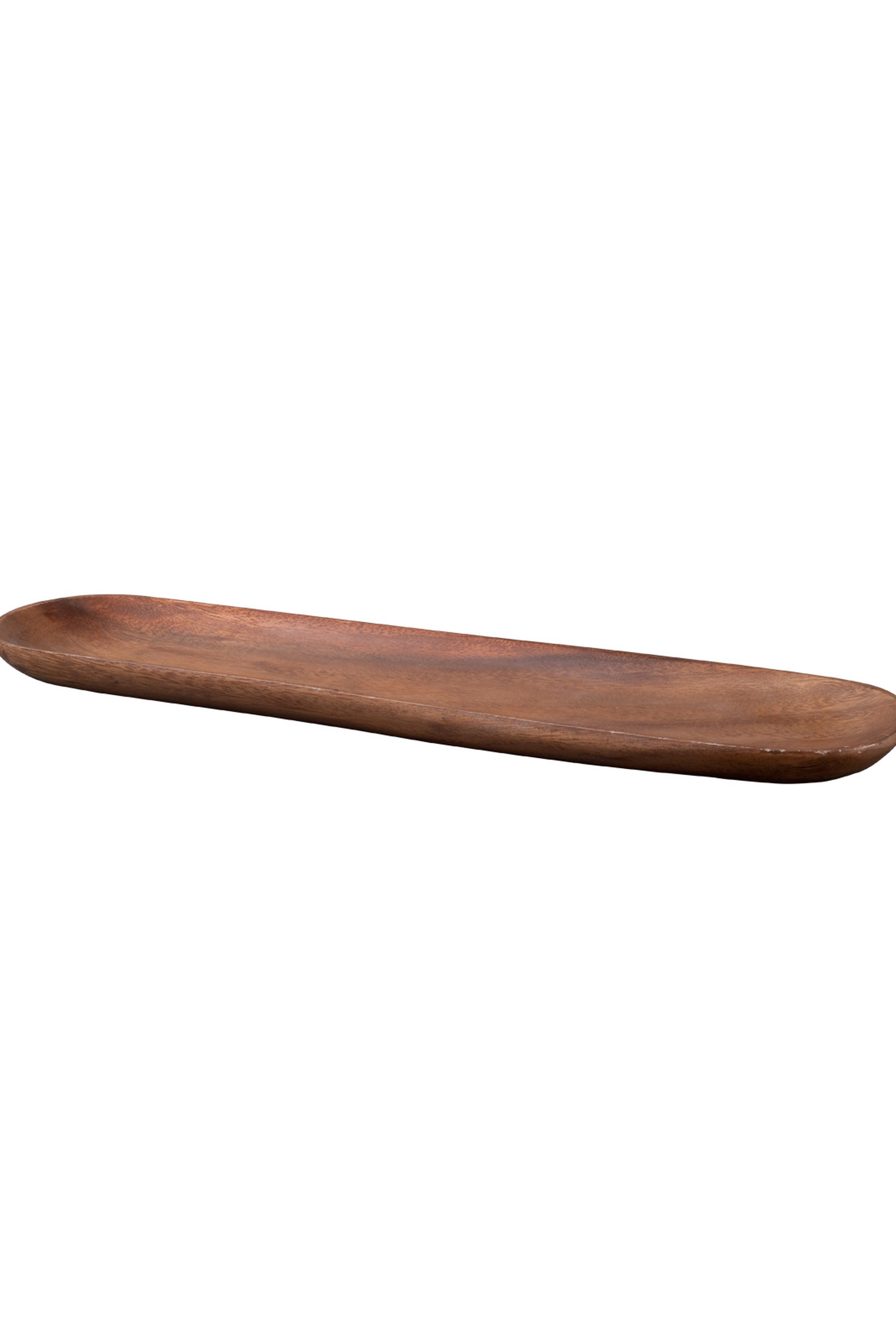 Wooden Acacia Oval Serving Plate L