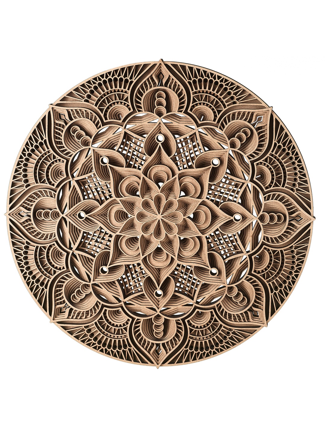 Floral Mandala Cap 47 Cm