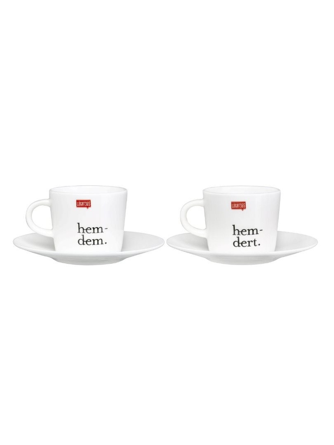 Hemdem Hemdert Porselen Fincan Seti 2'li
