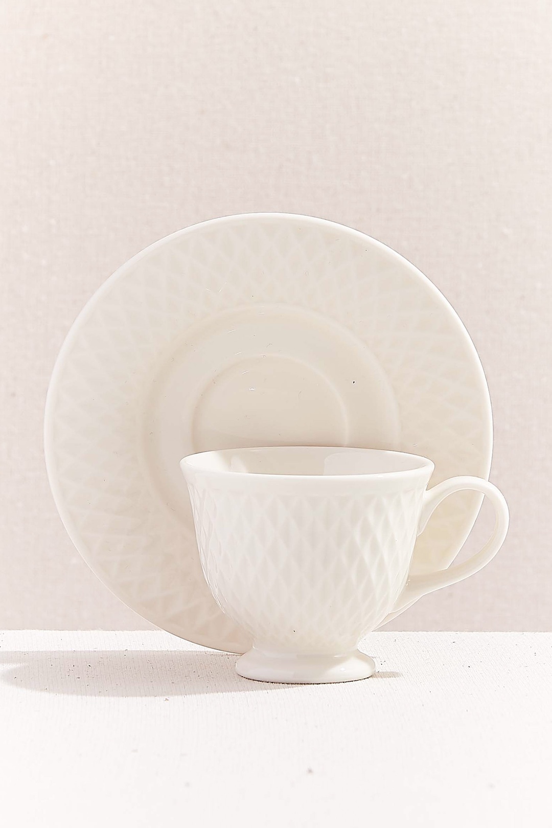 Eclat Porselen Espresso Fincanı Krem