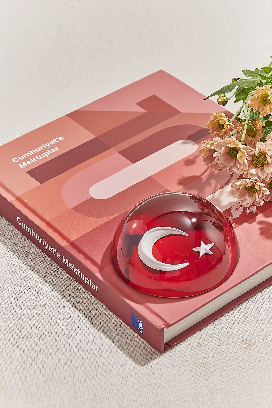 Ayyıldız Kağıt Ağırlığı Kırmızı