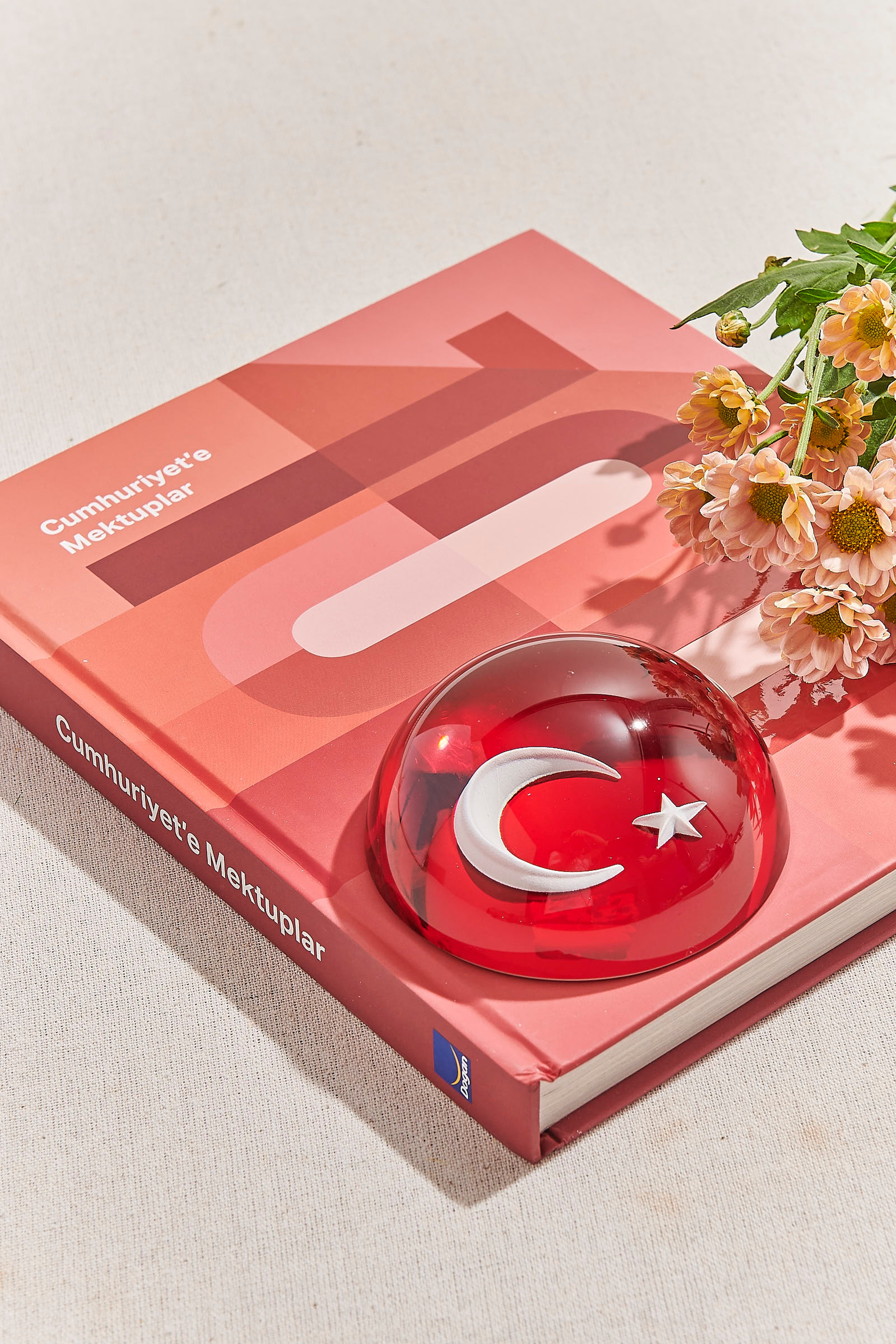Ayyıldız Kağıt Ağırlığı Kırmızı