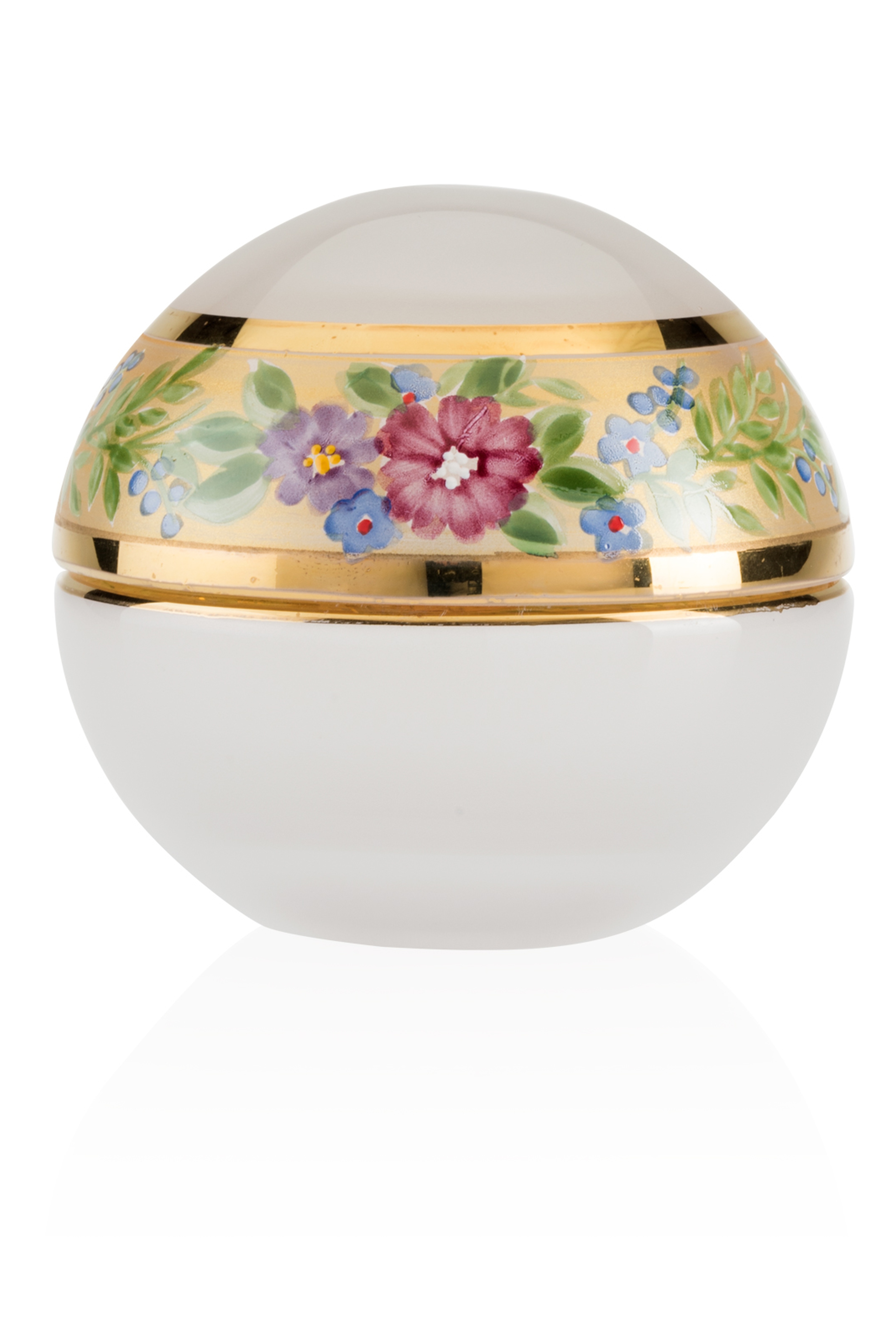 Flower Bordure Ball Sugar Bowl