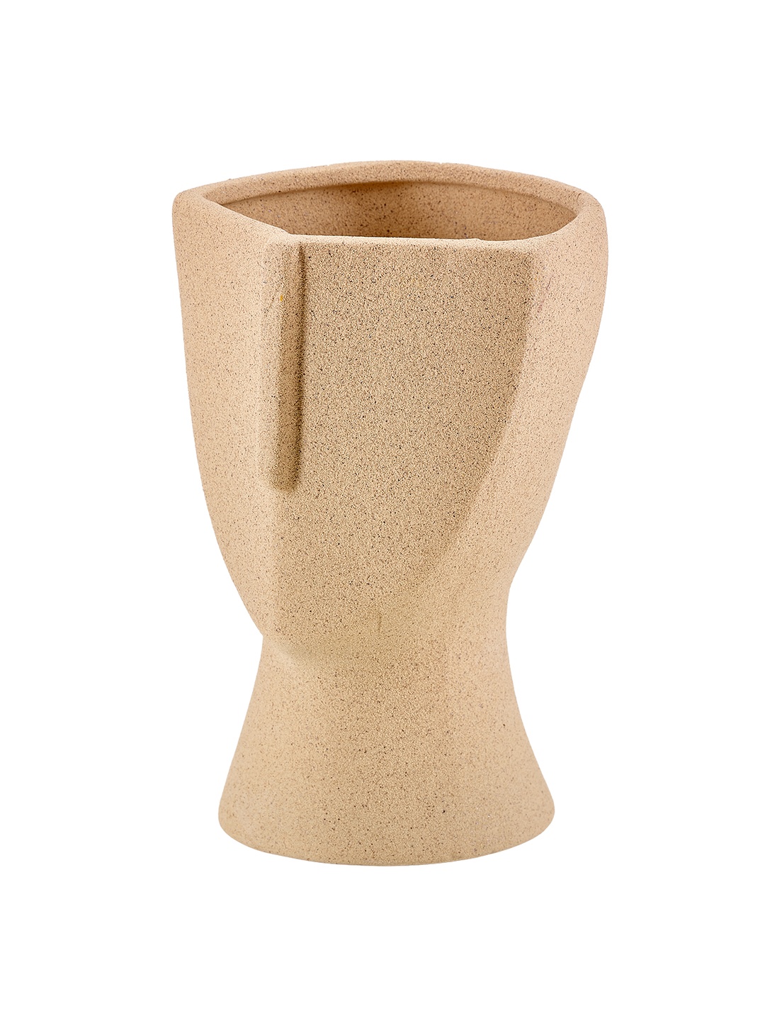 Yellow Silhouette Ceramic Decorative Vase L