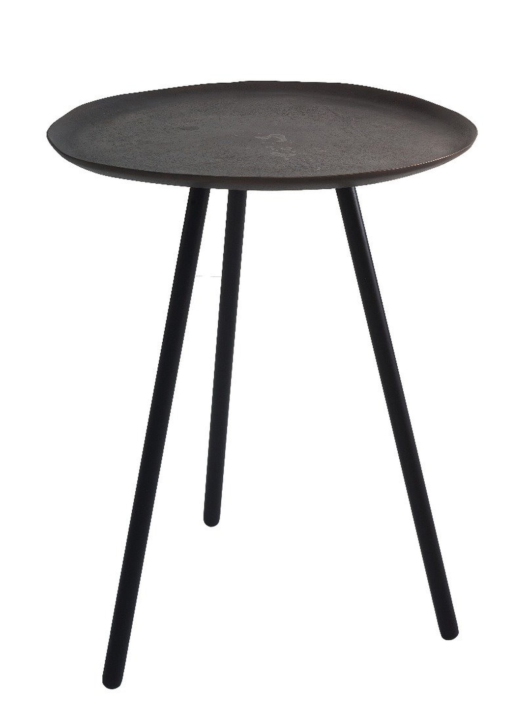 Bakır Circle Metal Sehpa L