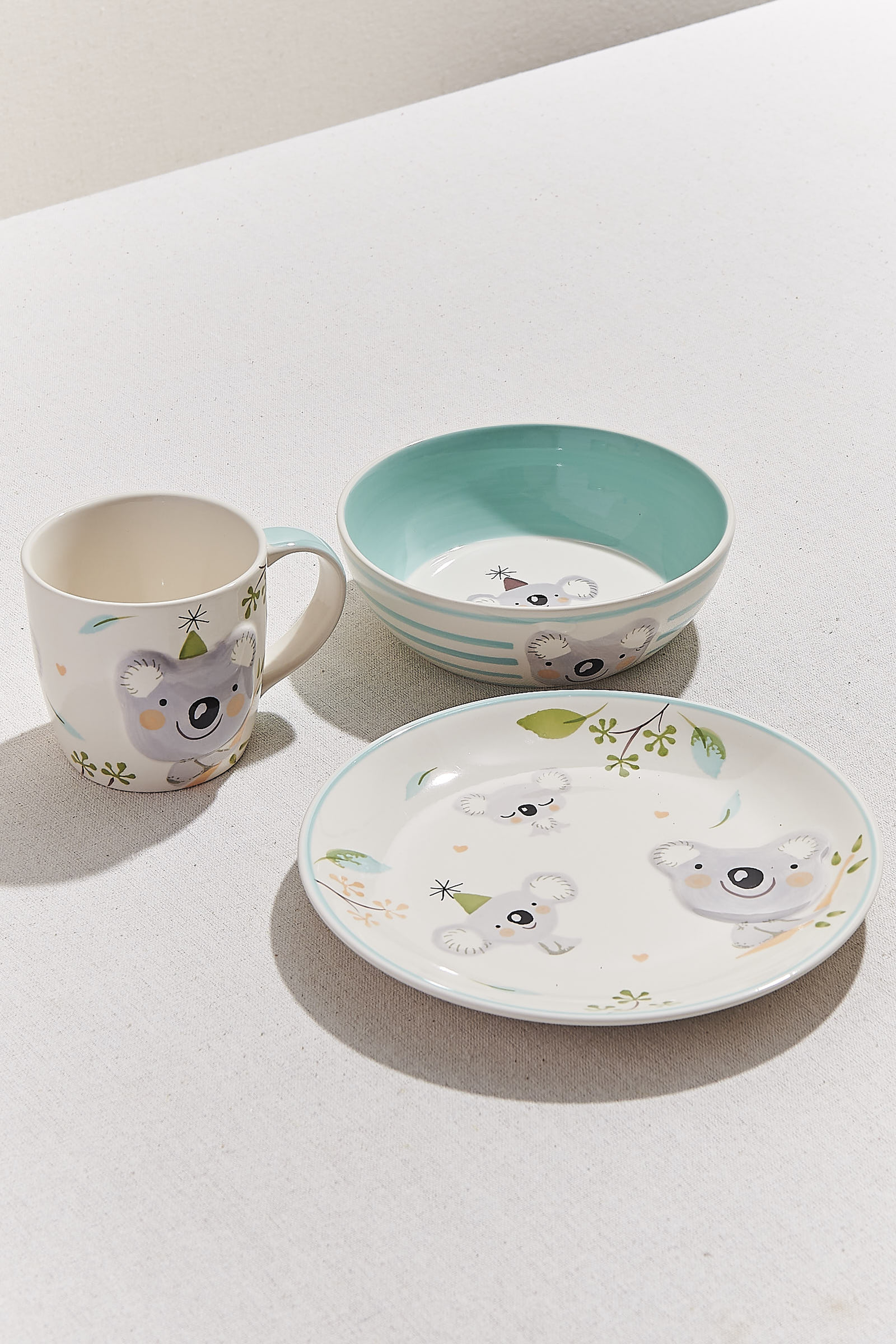 Koala Seramik Pasta Tabağı