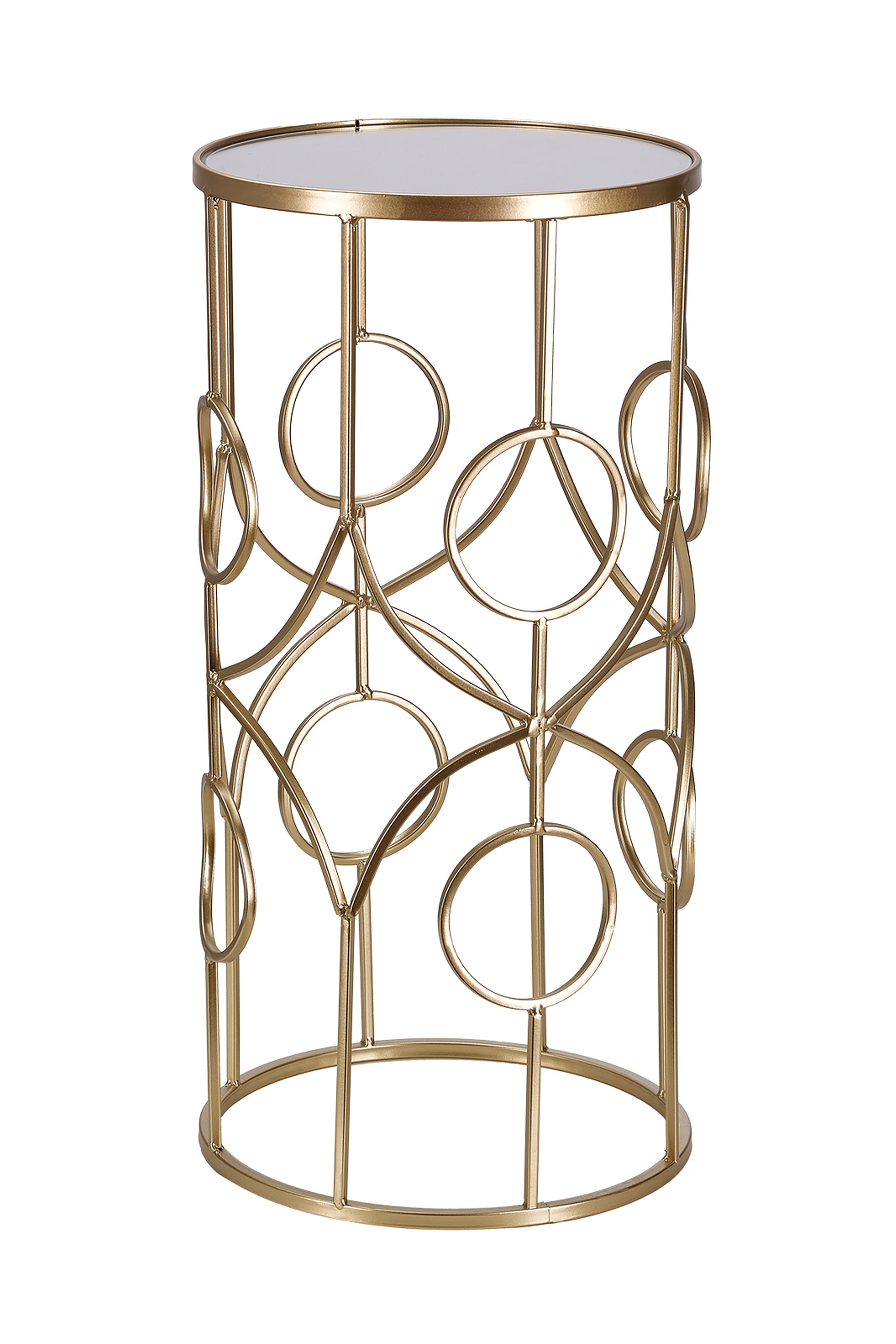 Sphere Metal Sehpa Gold