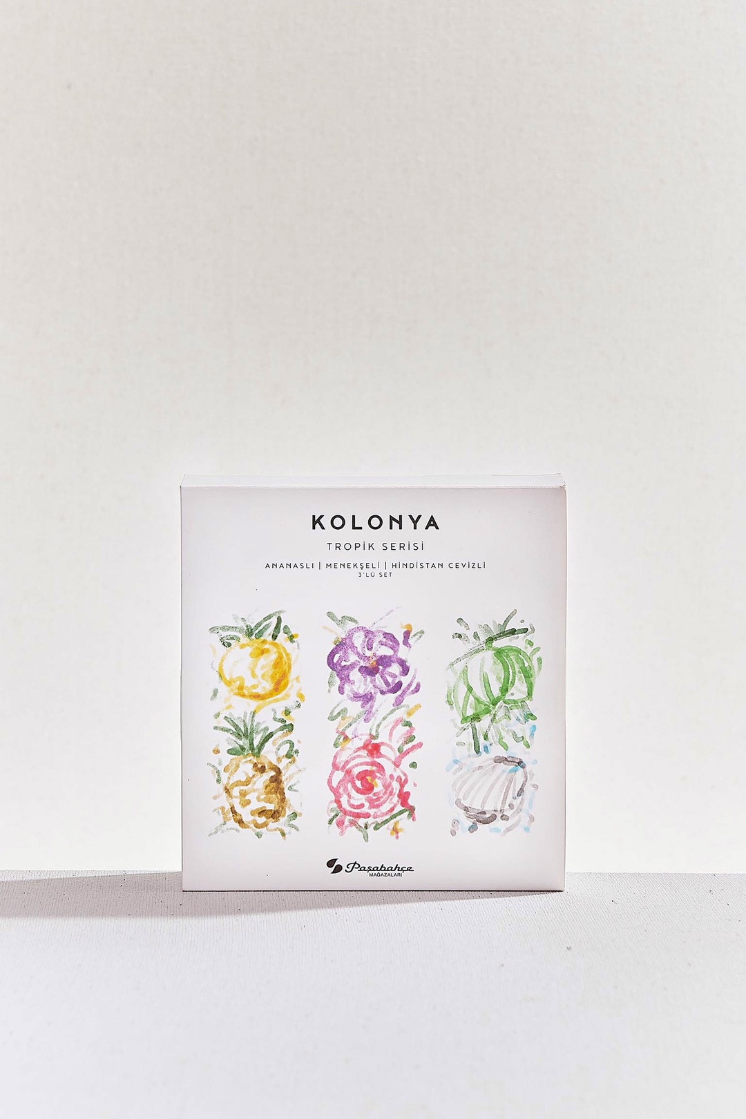 Kolonya Tropic Serisi 3'lü Set