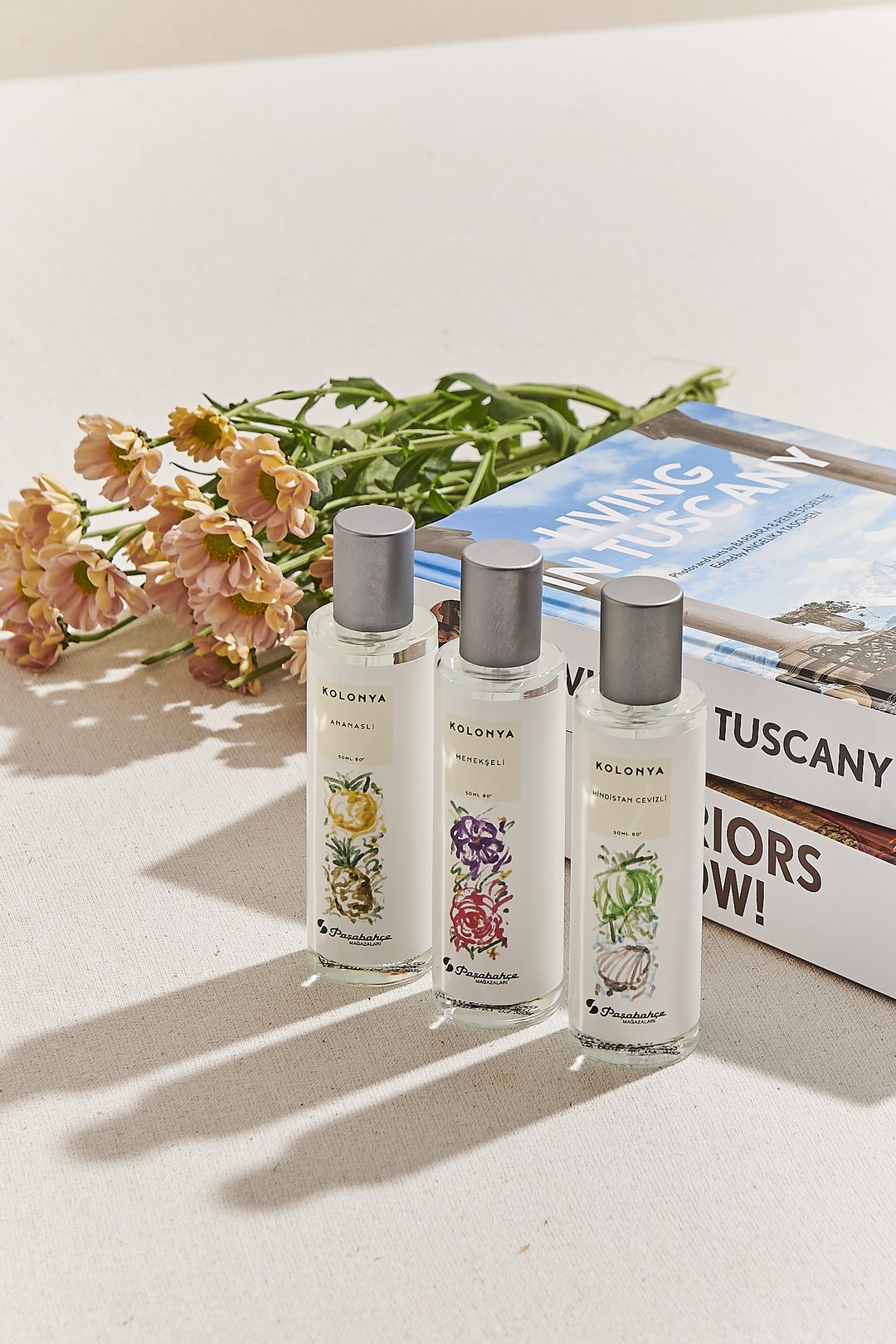 Kolonya Tropic Serisi 3'lü Set