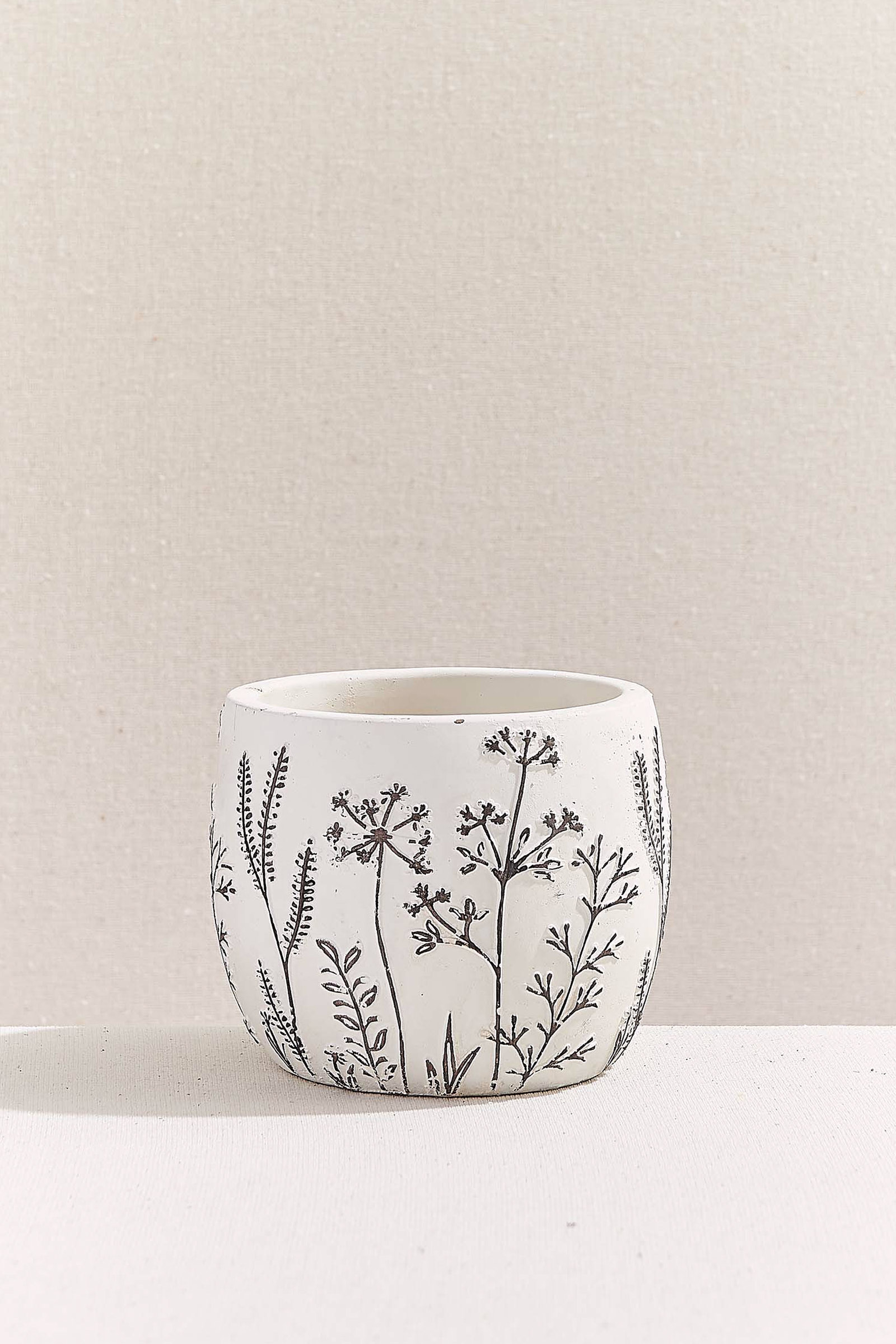 Sapling Concrete Flower Pots S