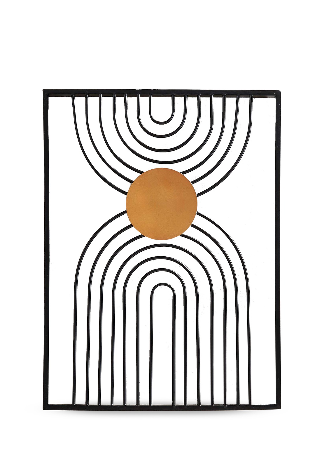 Spiral 2 Metal Duvar Süsü