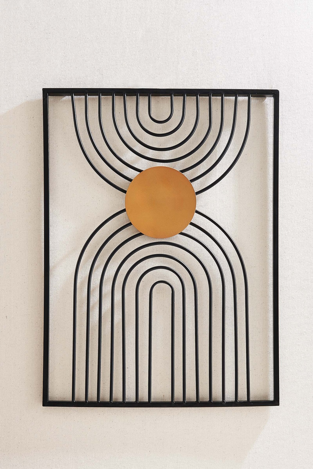 Spiral 2 Metal Duvar Süsü