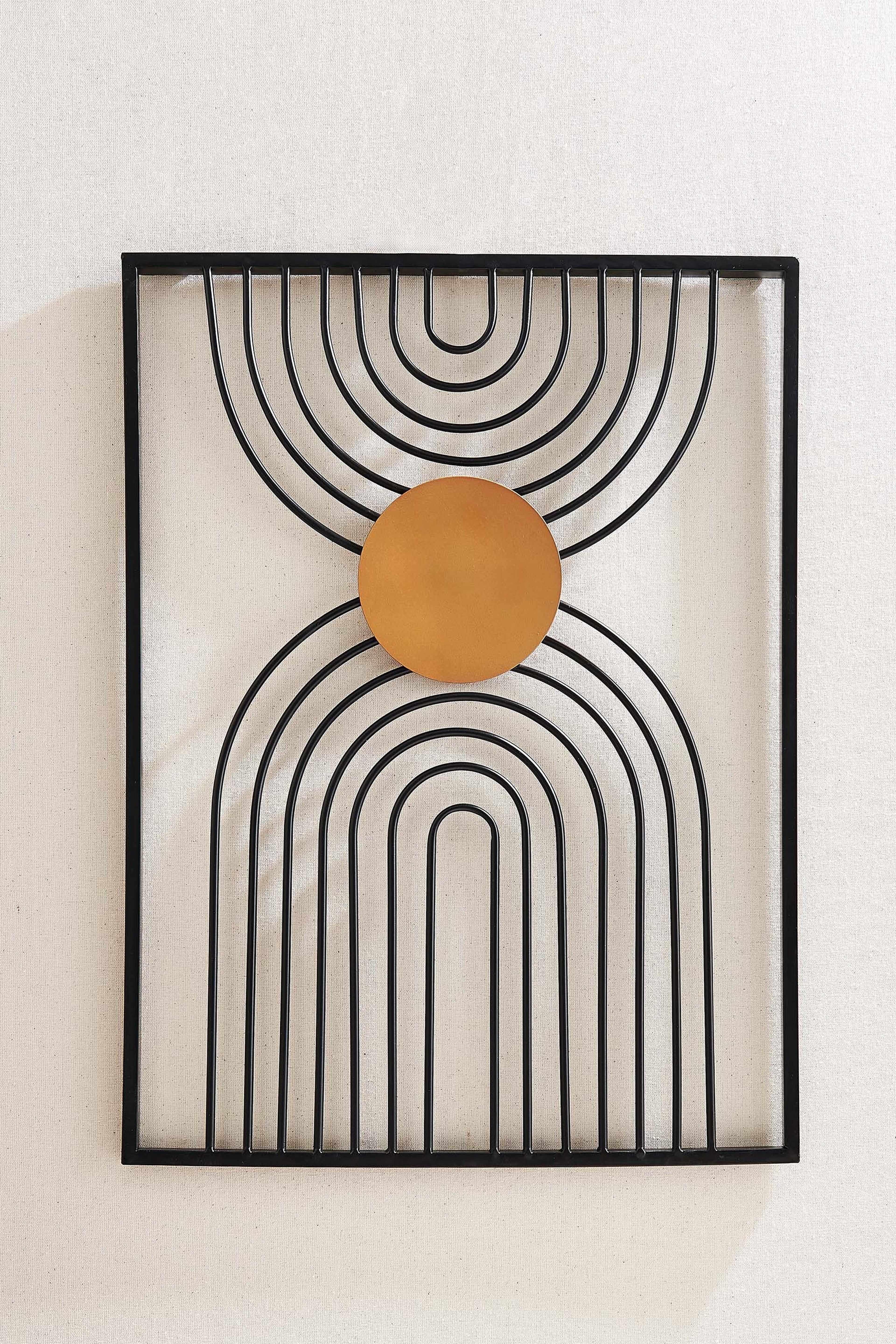 Spiral 2 Metal Duvar Süsü