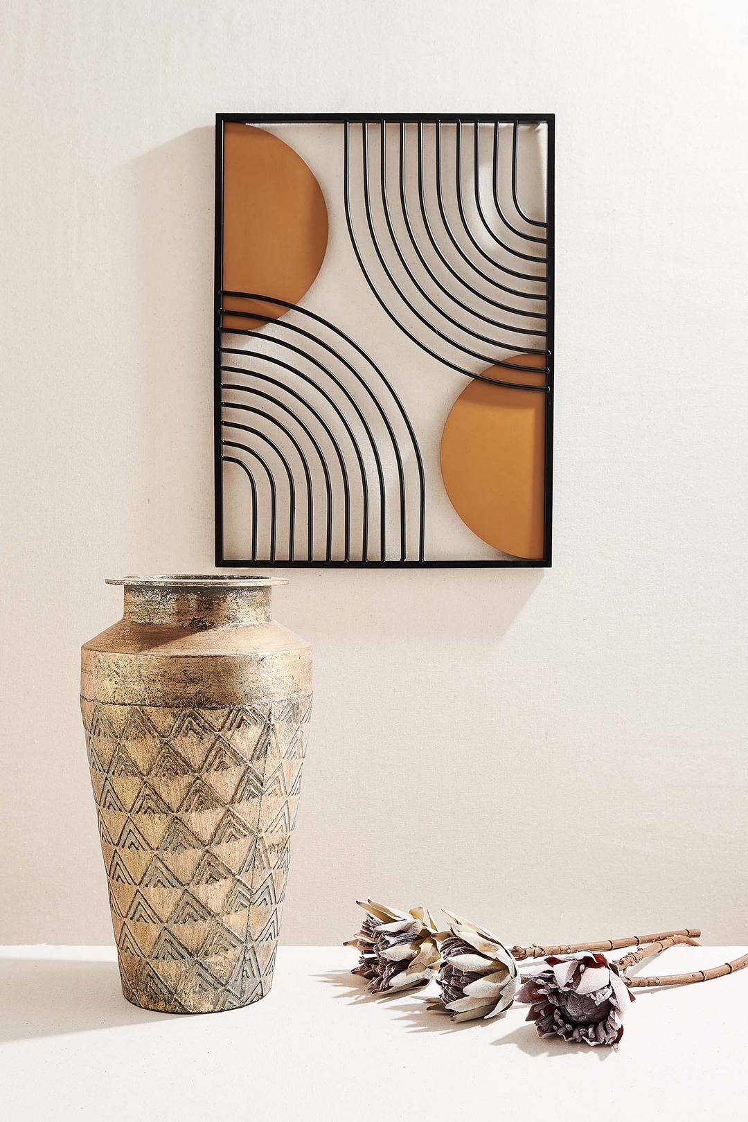 Spiral 1 Metal Duvar Süsü