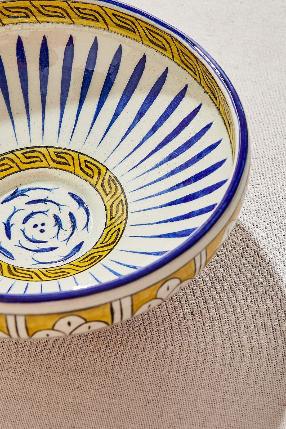 Döngü Seramik Kase 22 cm
