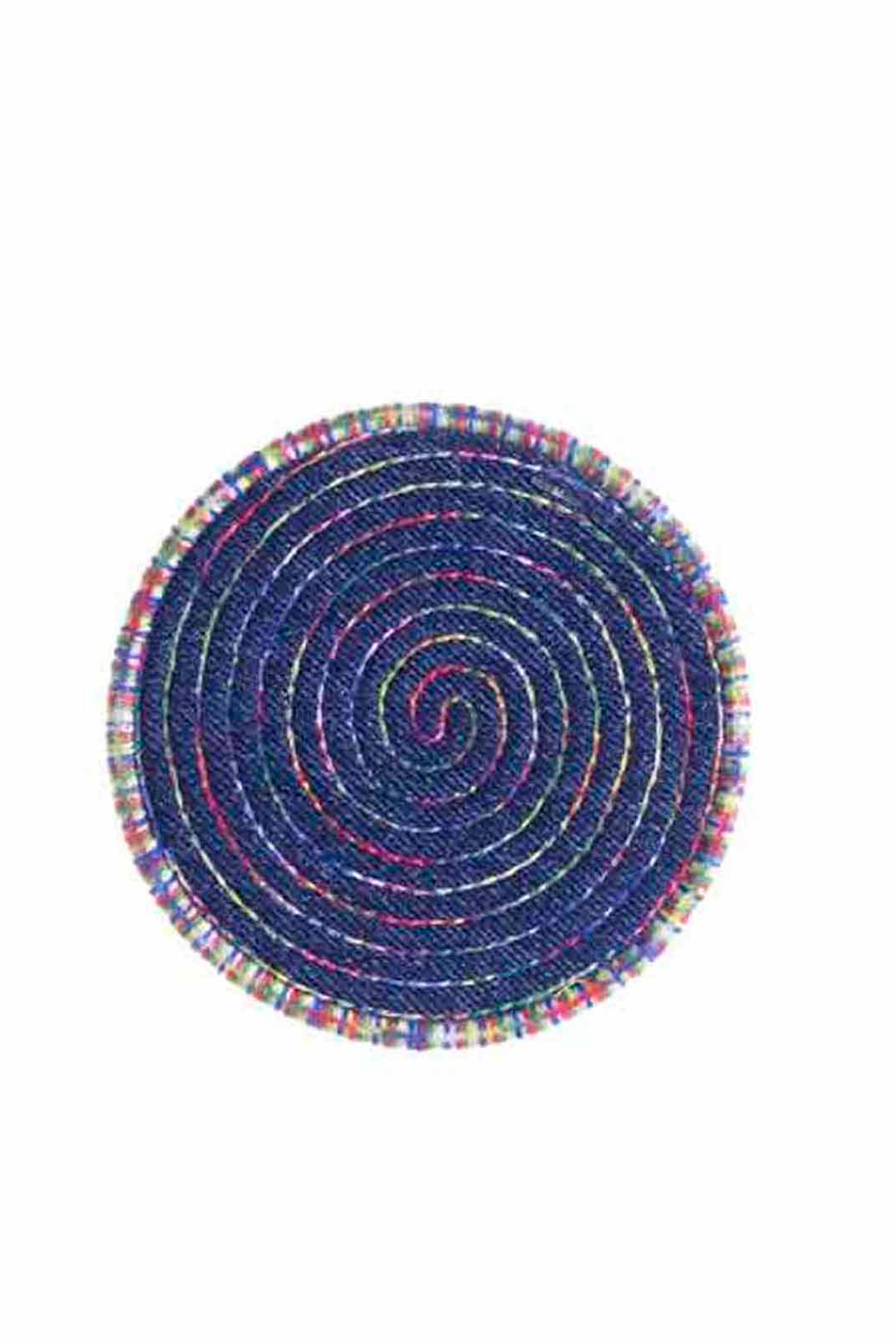 Marbled Denim Coaster