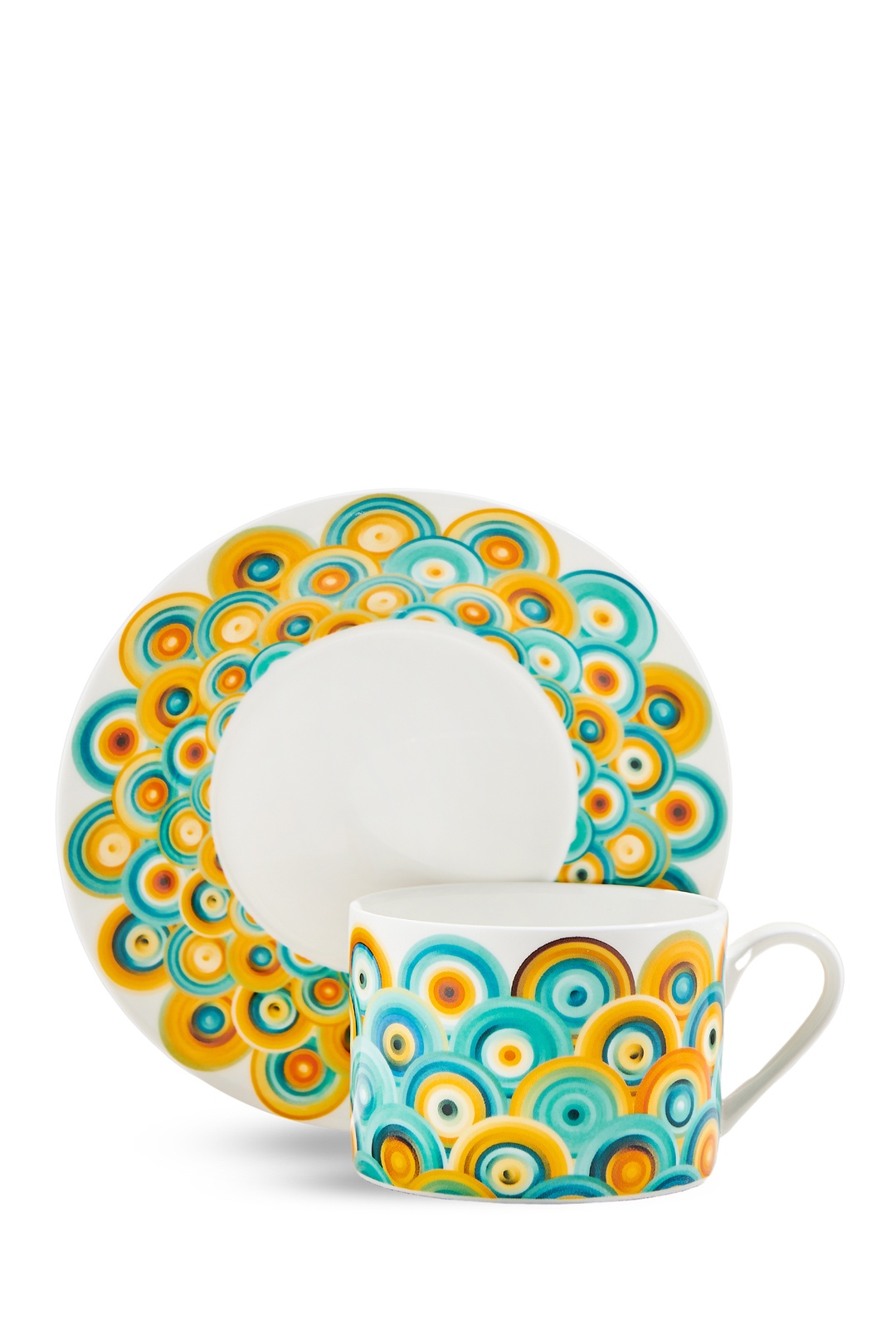 Bubble Art Porselen Çay Fincanı