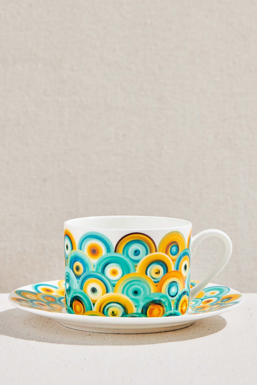 Bubble Art Porselen Çay Fincanı