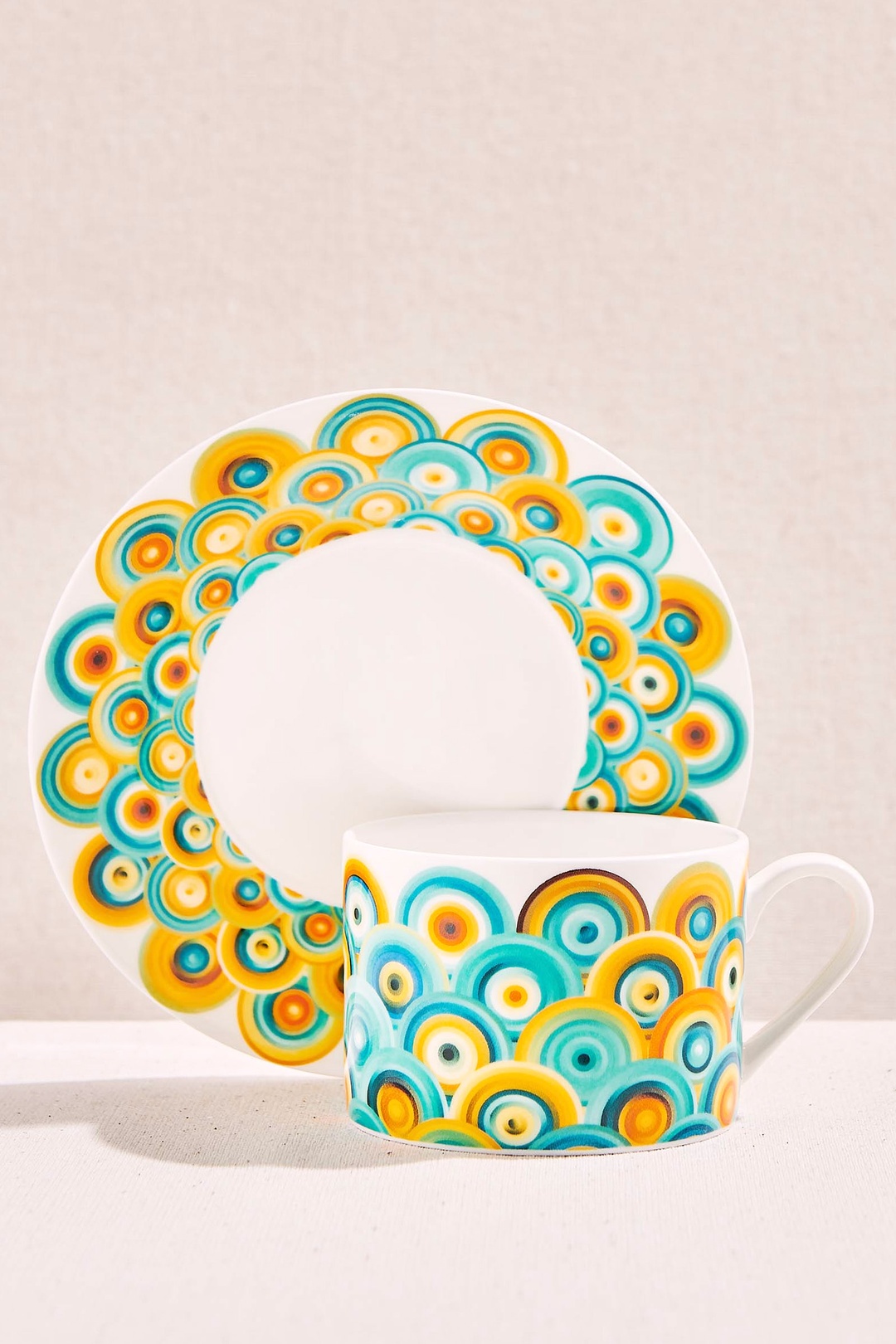 Bubble Art Porselen Çay Fincanı