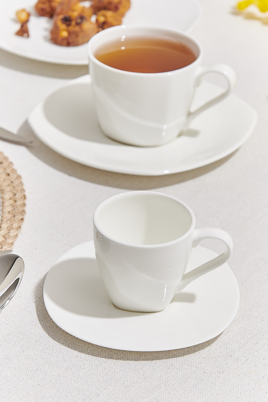 Cubic Porselen Espresso Fincanı