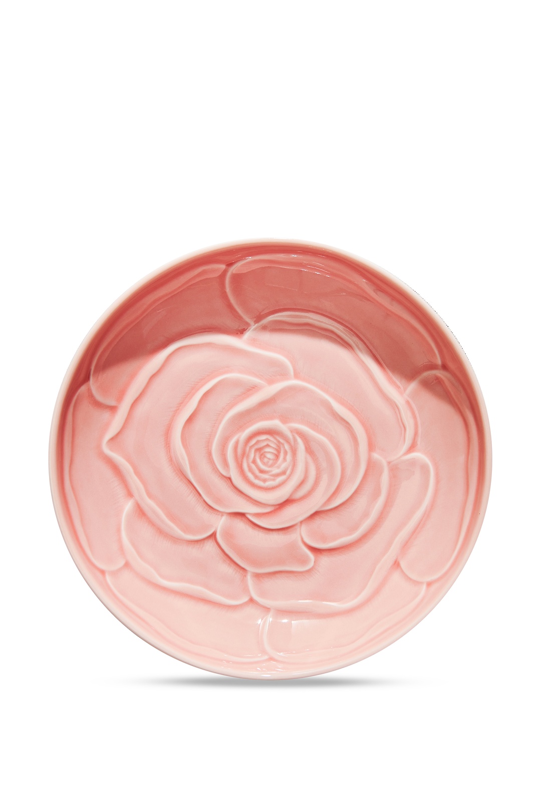 Rose Seramik Pasta Tabağı Pembe