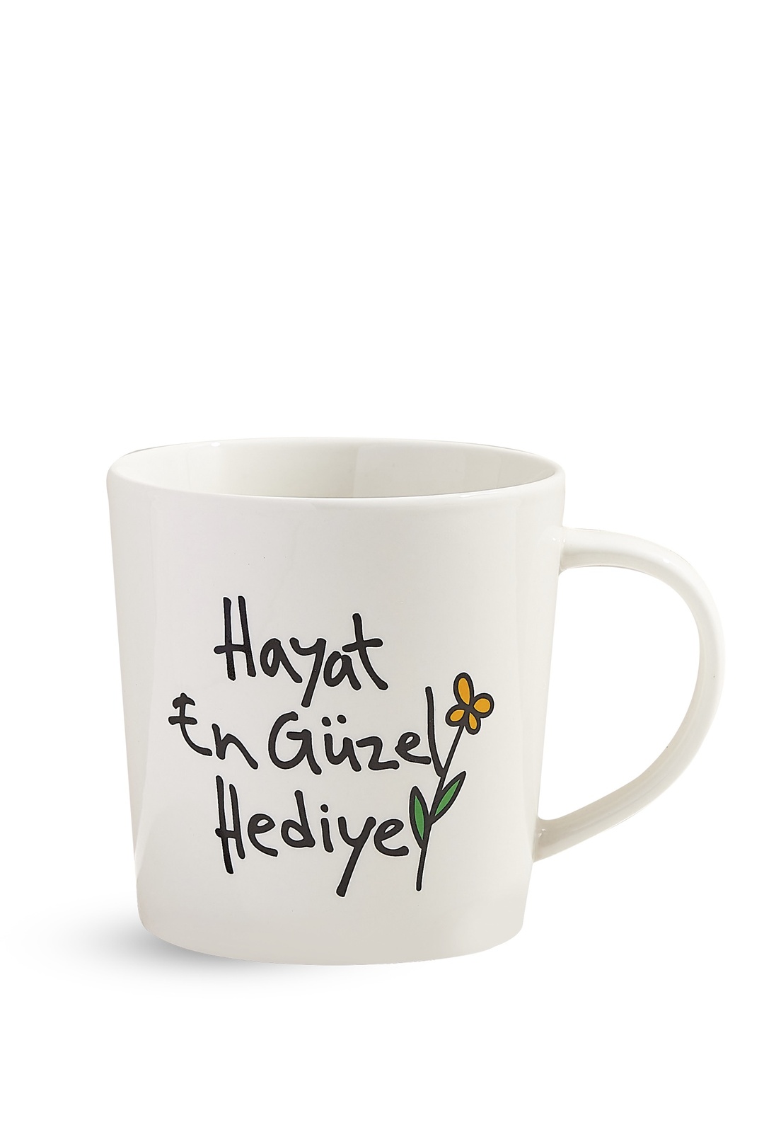 Hayat En Güzel Hediye Porselen Kupa
