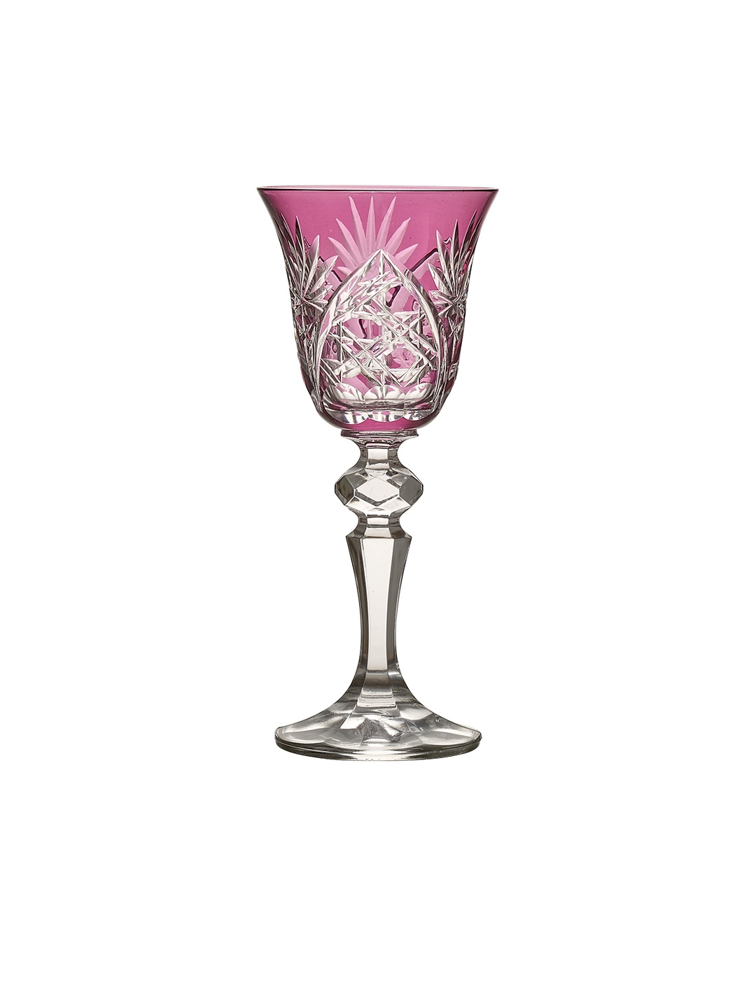 Pembe Elegan Kahve Su Bardağı Seti 6'lı Fuşya