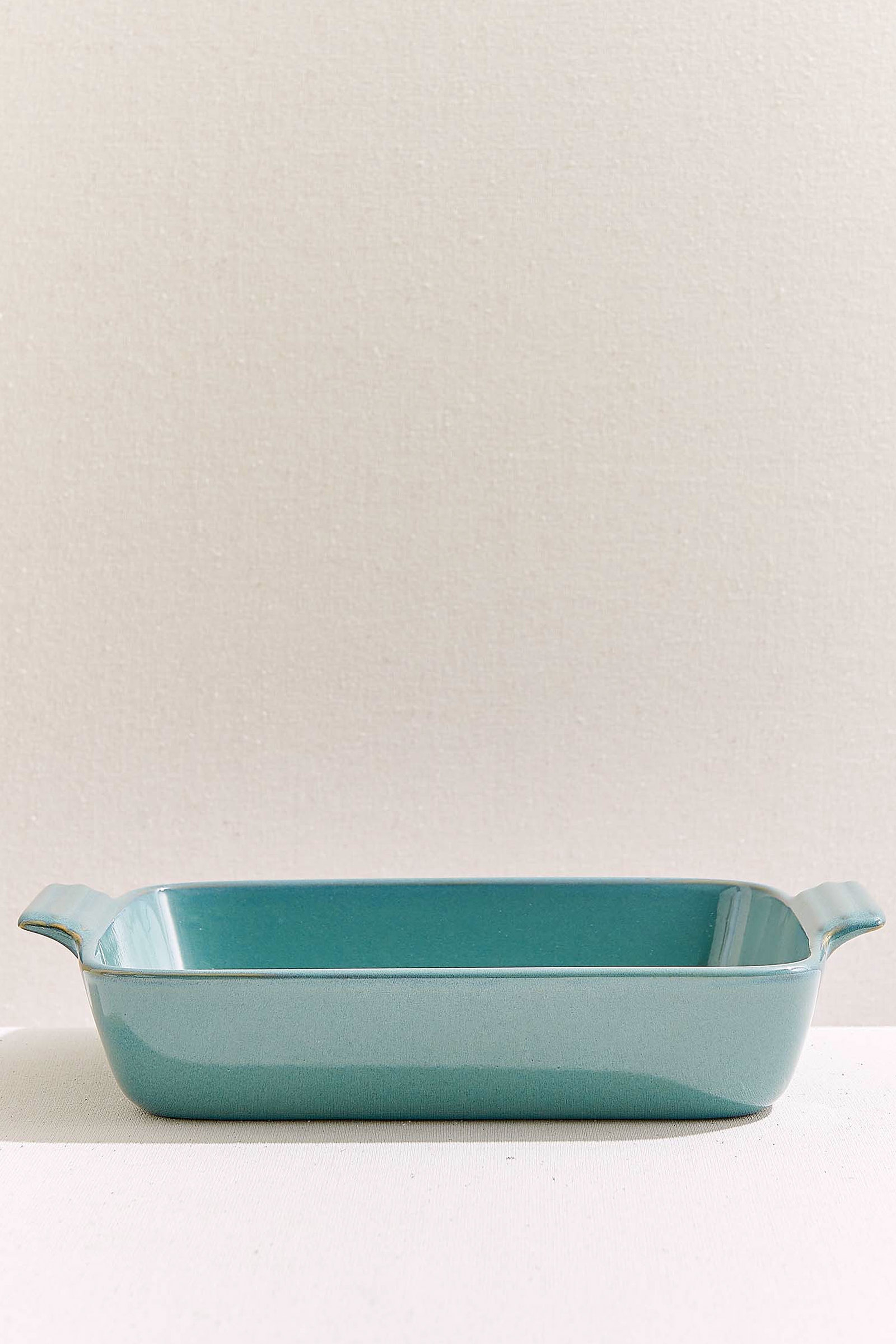 Turquoise Ocean Service Rectangular Bakeware 33 Cm