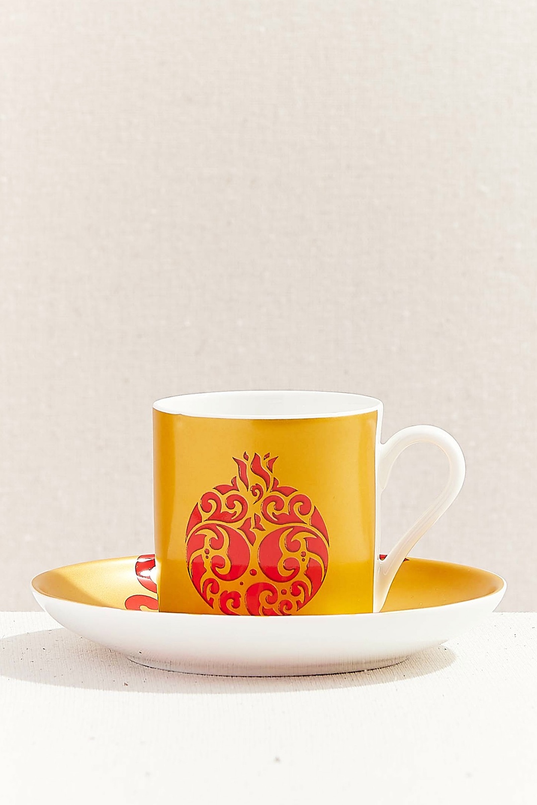 Pomegranate Porselen Espresso Fincanı