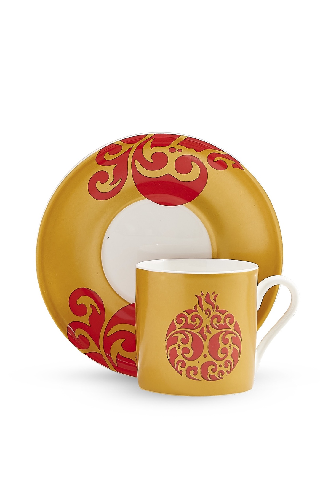 Pomegranate Porselen Espresso Fincanı