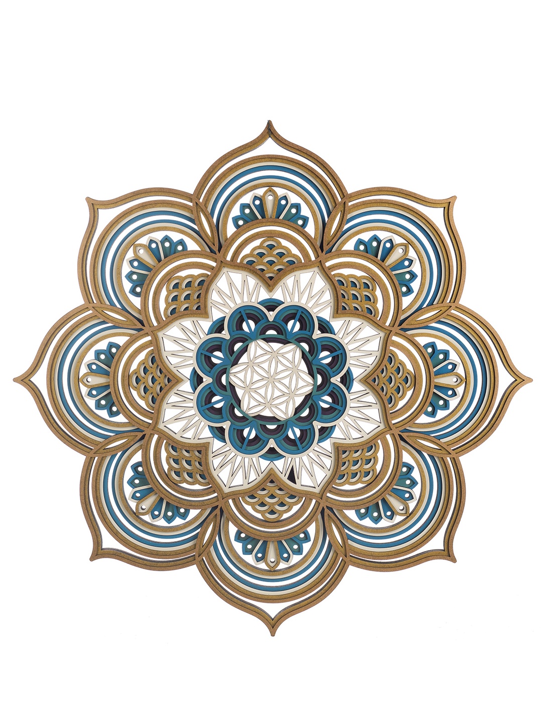 Lotus Mandala 59x59Cm
