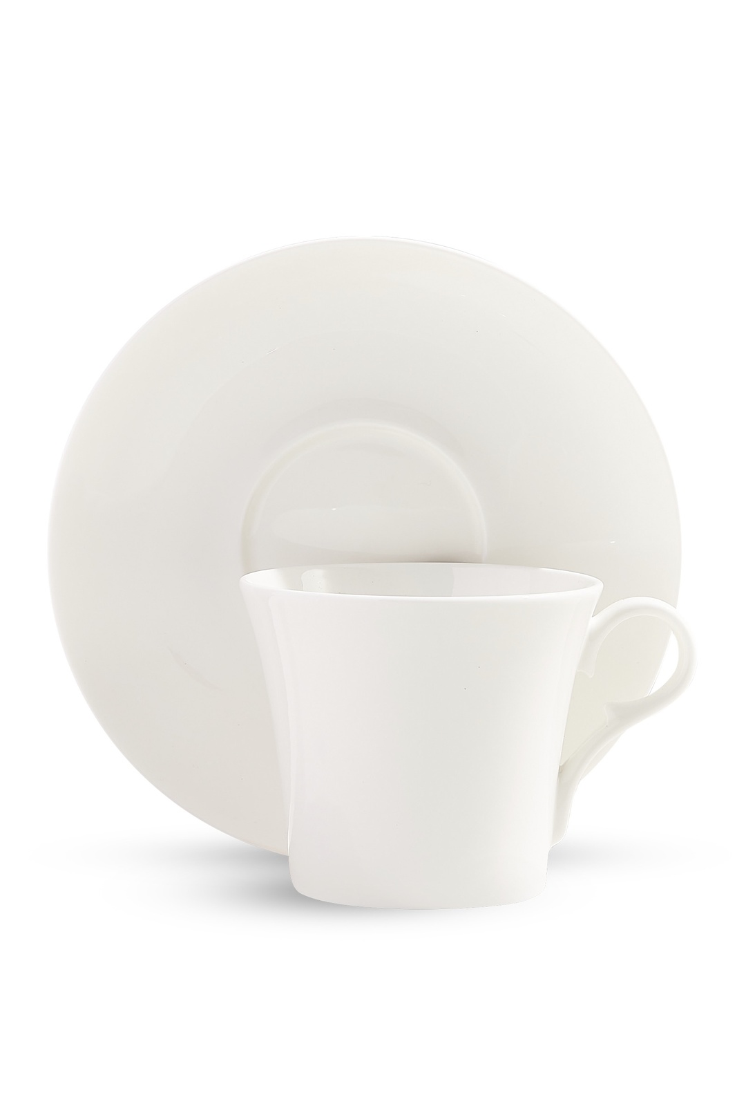 Element Porselen Çay Fincanı Beyaz