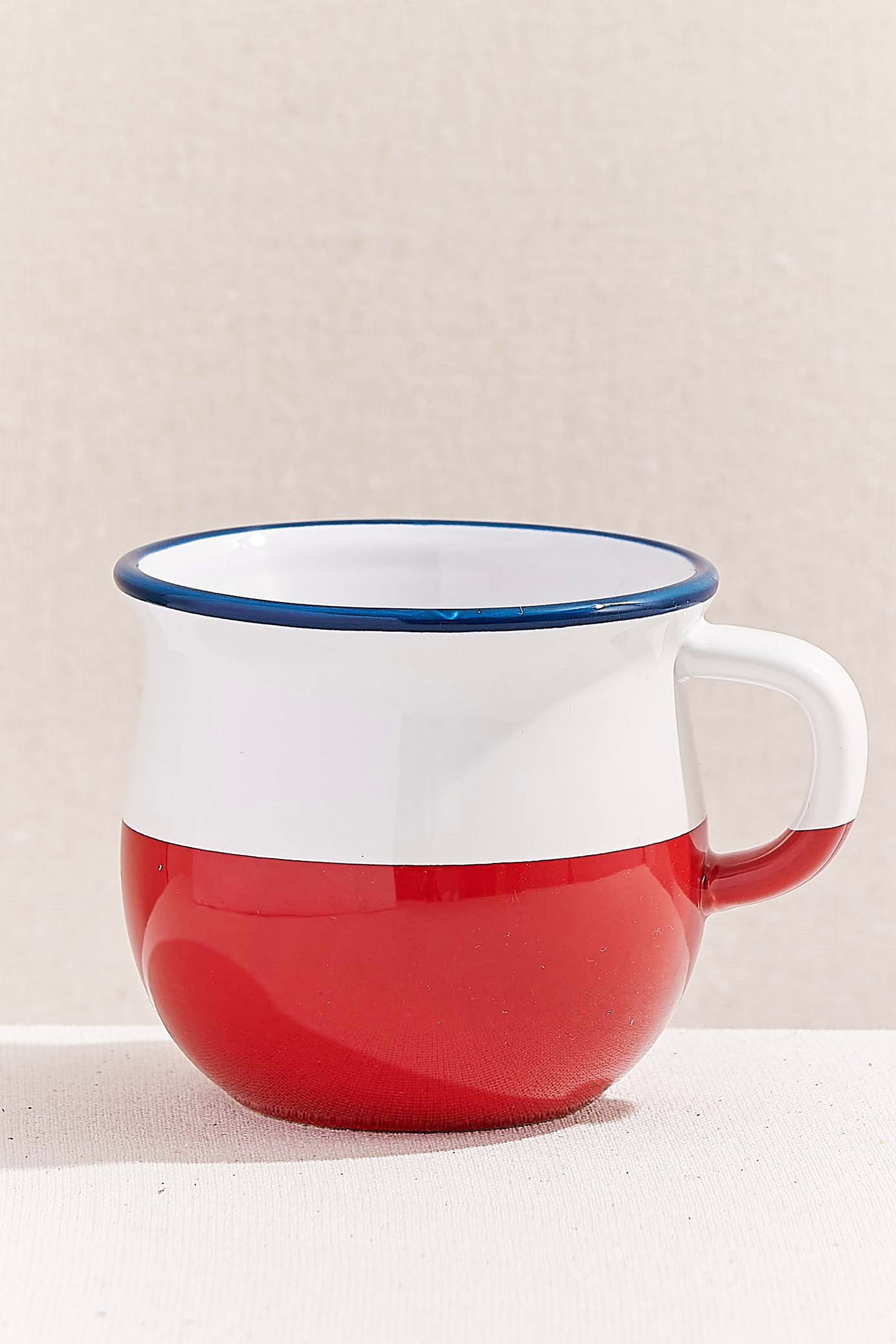 White Red Sailor Ceramic Mug