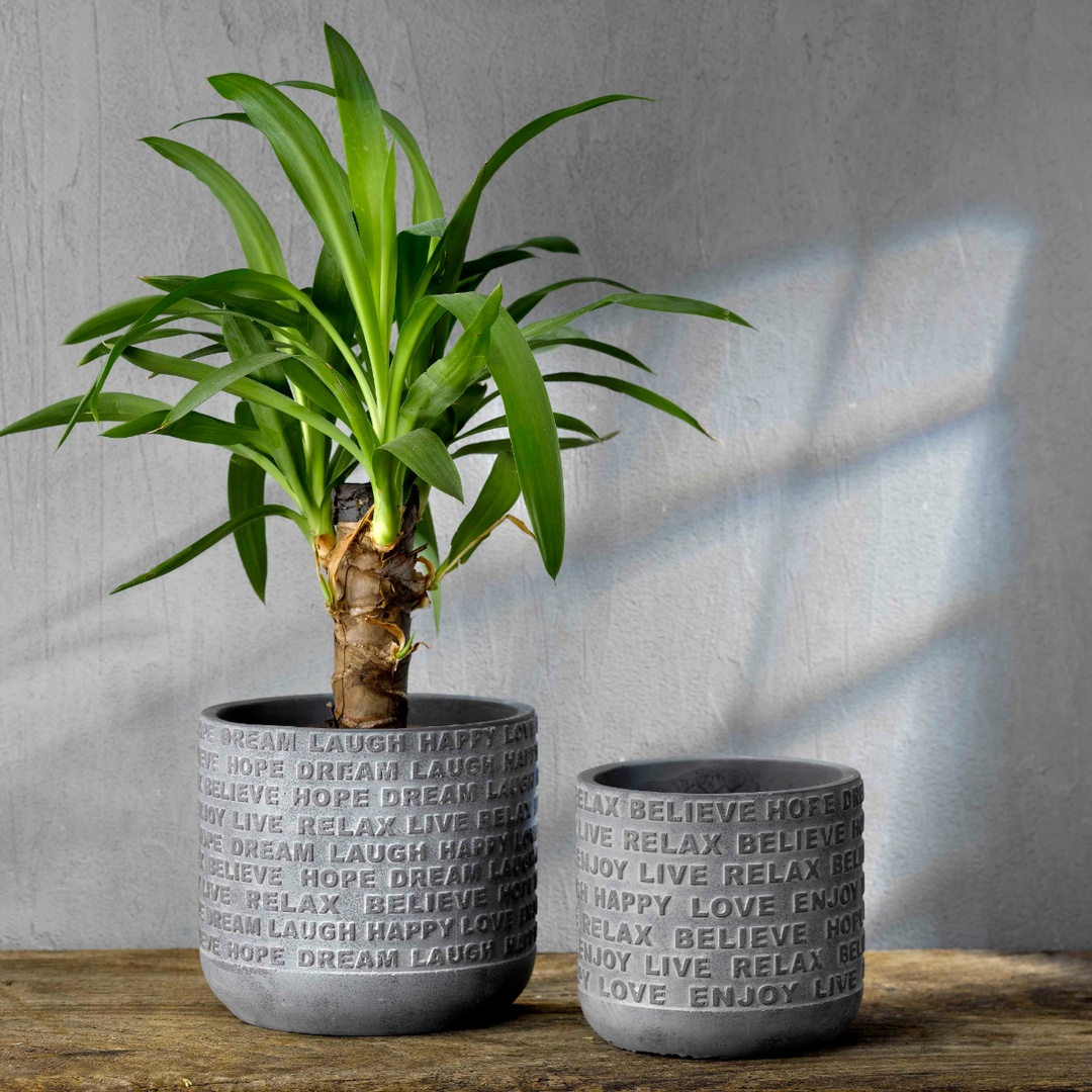Life Beton Saksı S Füme