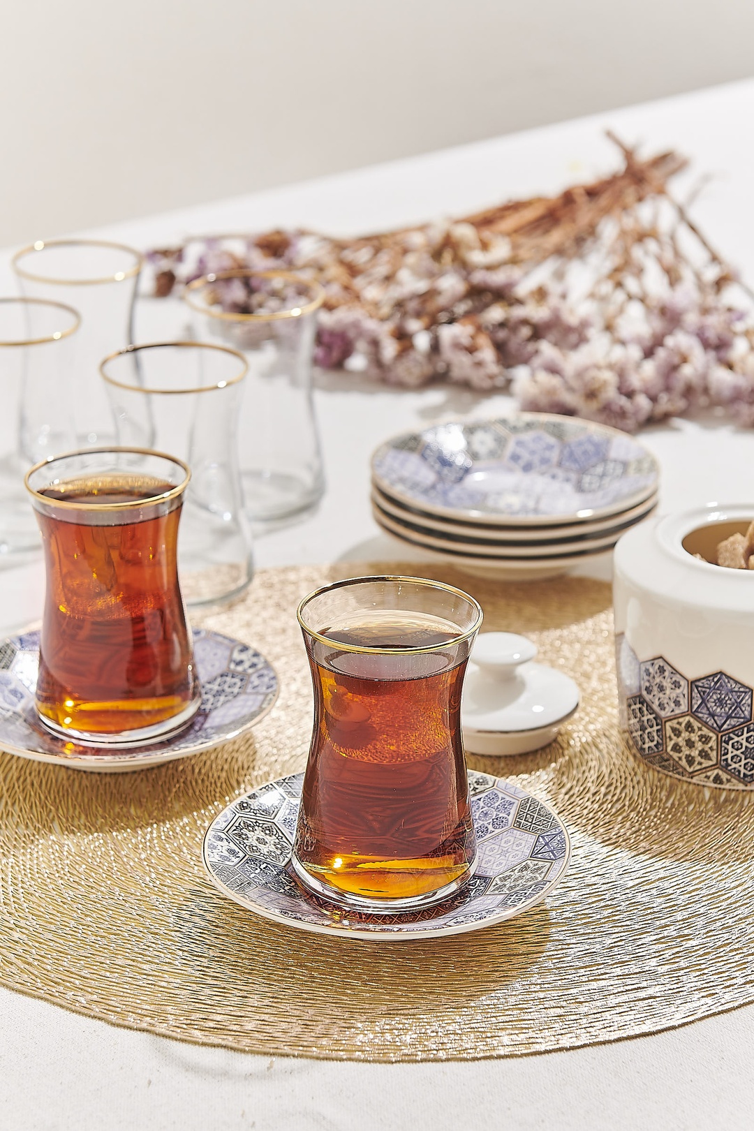 Çinili Çay Seti