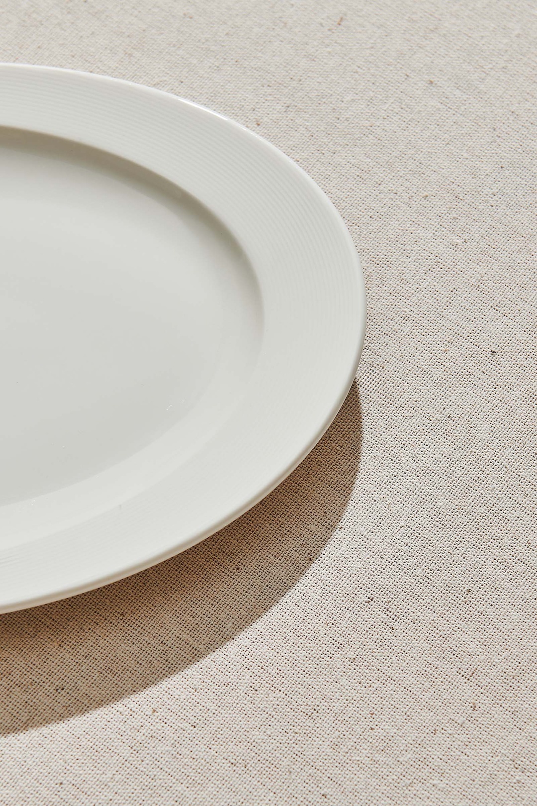 Bistro Porselen Oval Tabak Büyük