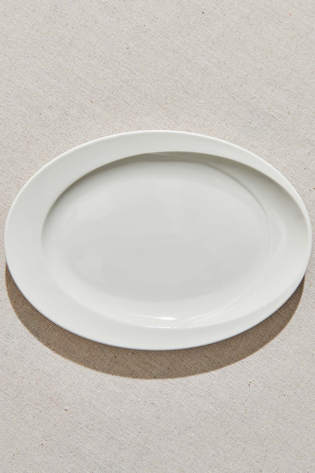 Bistro Porselen Oval Tabak Büyük