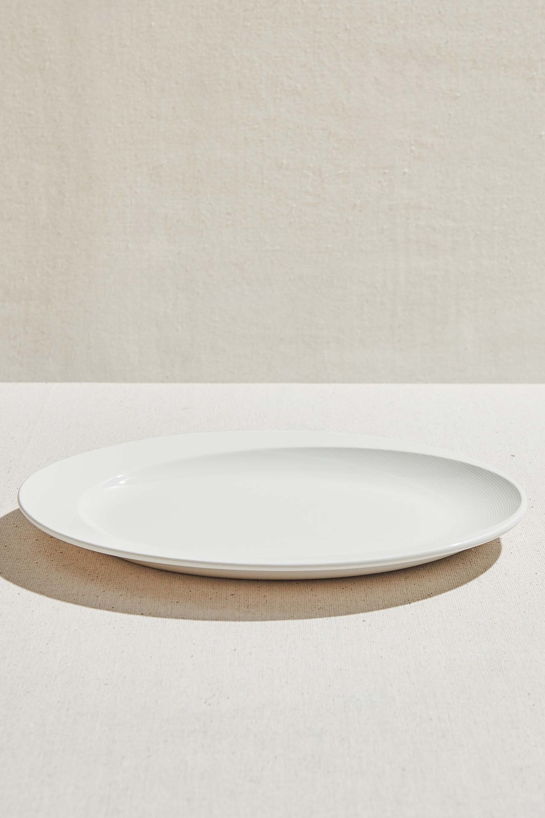 Bistro Porselen Oval Tabak Büyük