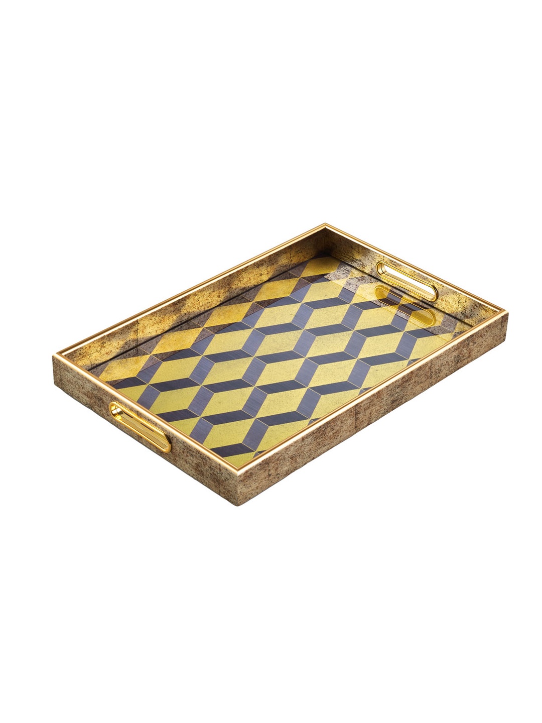 Mozaik Küp Tepsi 45x30x4.5 Cm