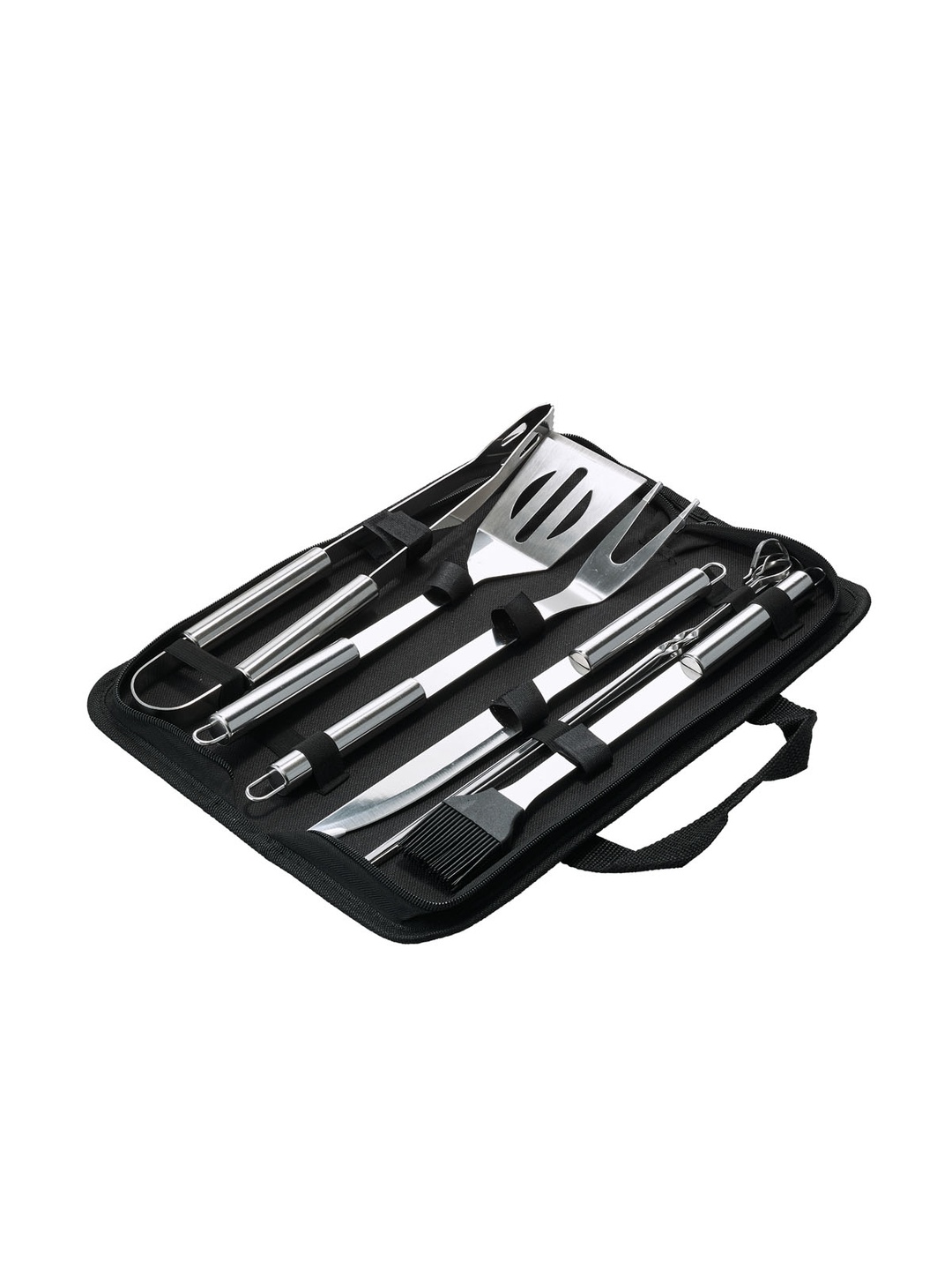 Barbekü Seti 9 Parça Silver